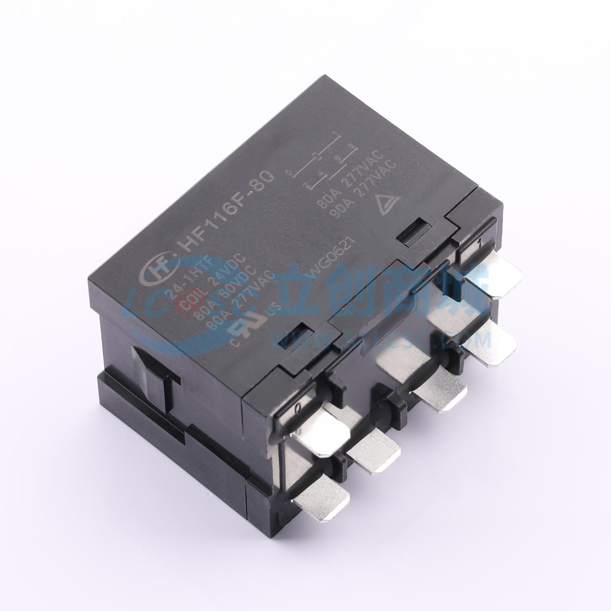 点击查看大图 HF116F-80/24-1HTF实物图