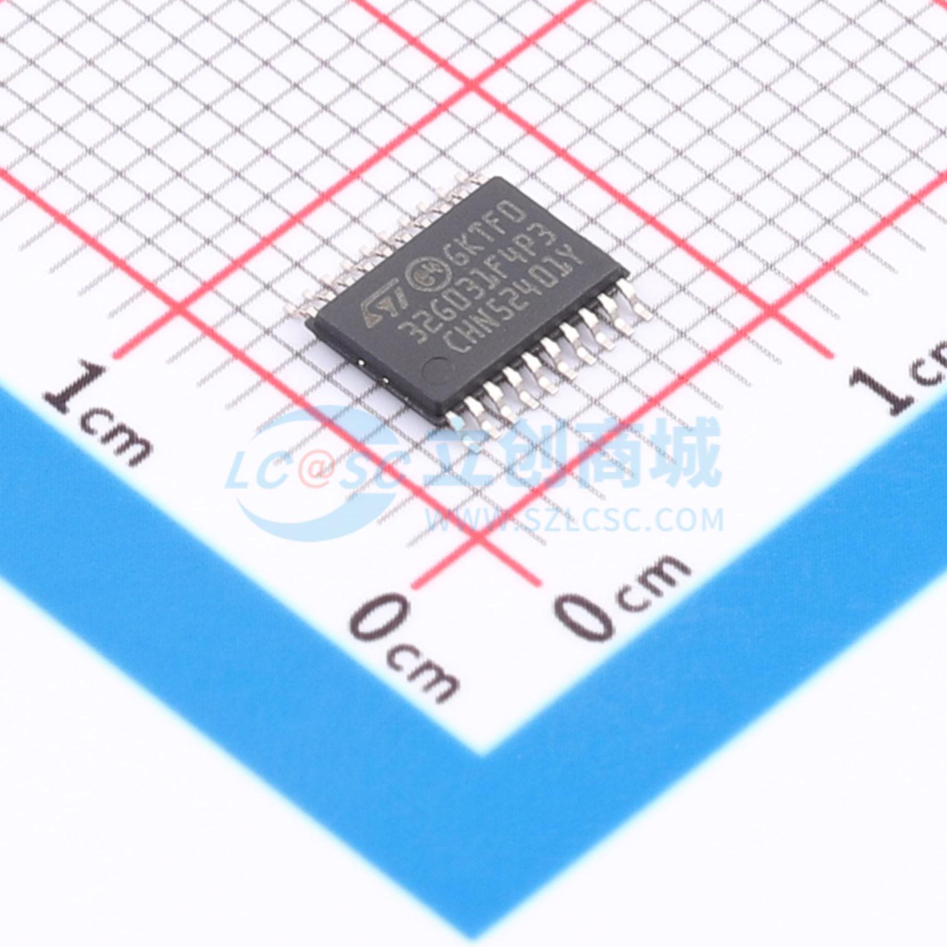 点击查看大图 STM32G031F4P3实物图