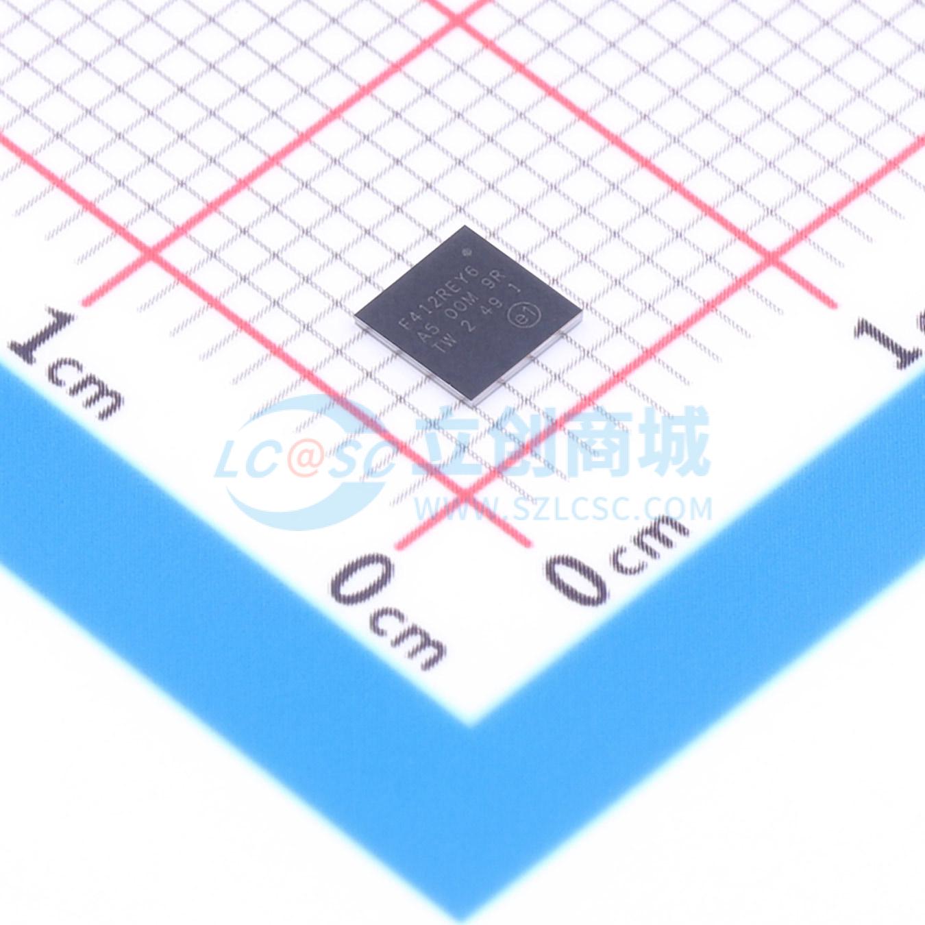 点击查看大图 STM32F412REY6TR实物图