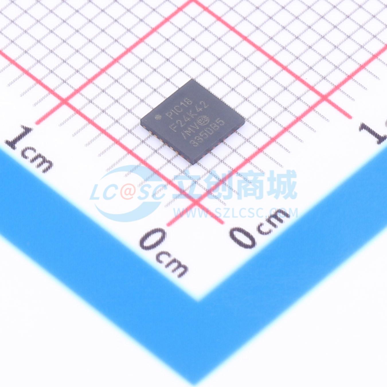 点击查看大图 PIC18F24K42-I/MV实物图