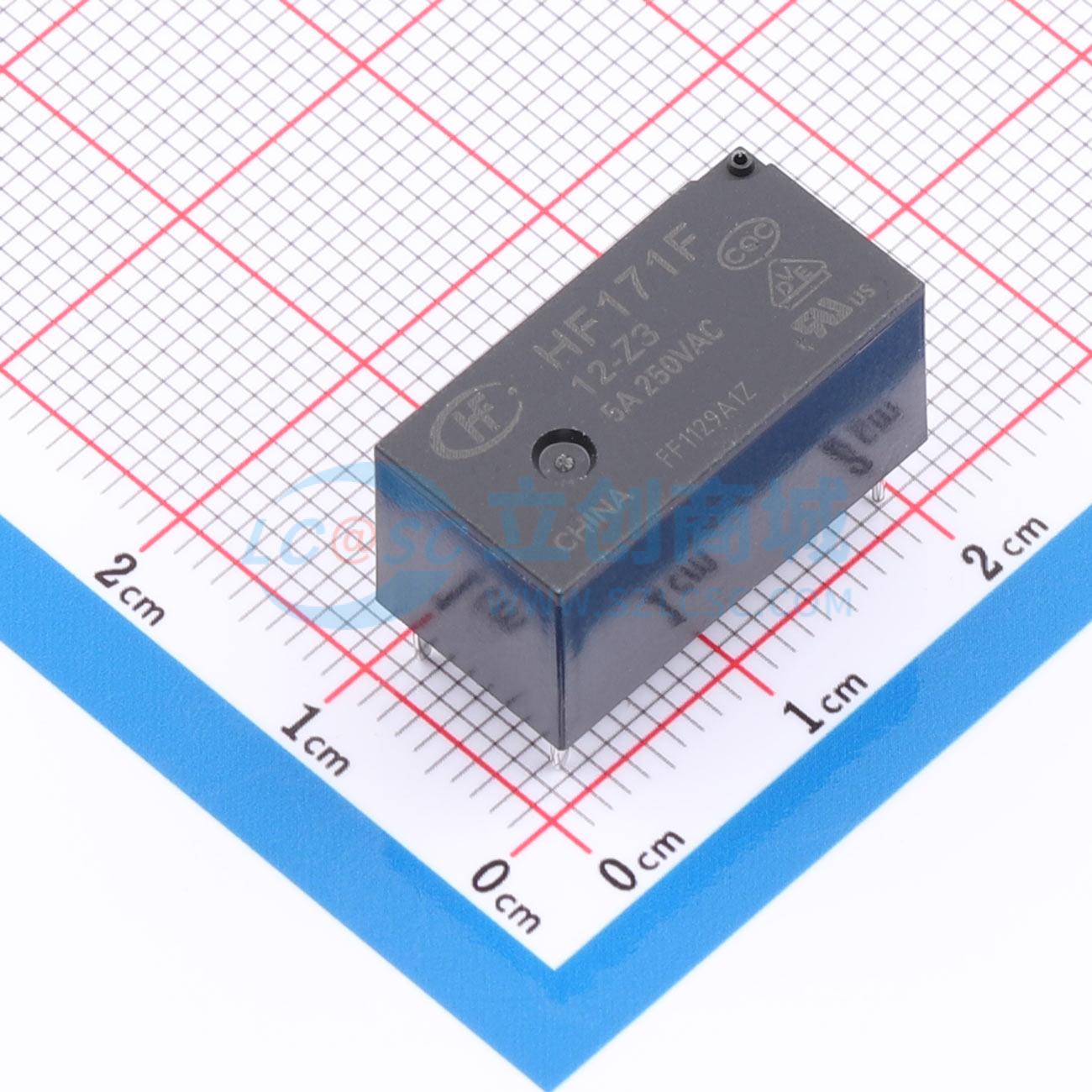 点击查看大图 HF171F/12-Z3实物图