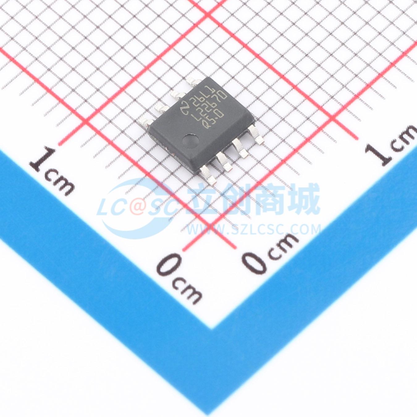 点击查看大图 LM22670QMRX-5.0/NOPB实物图