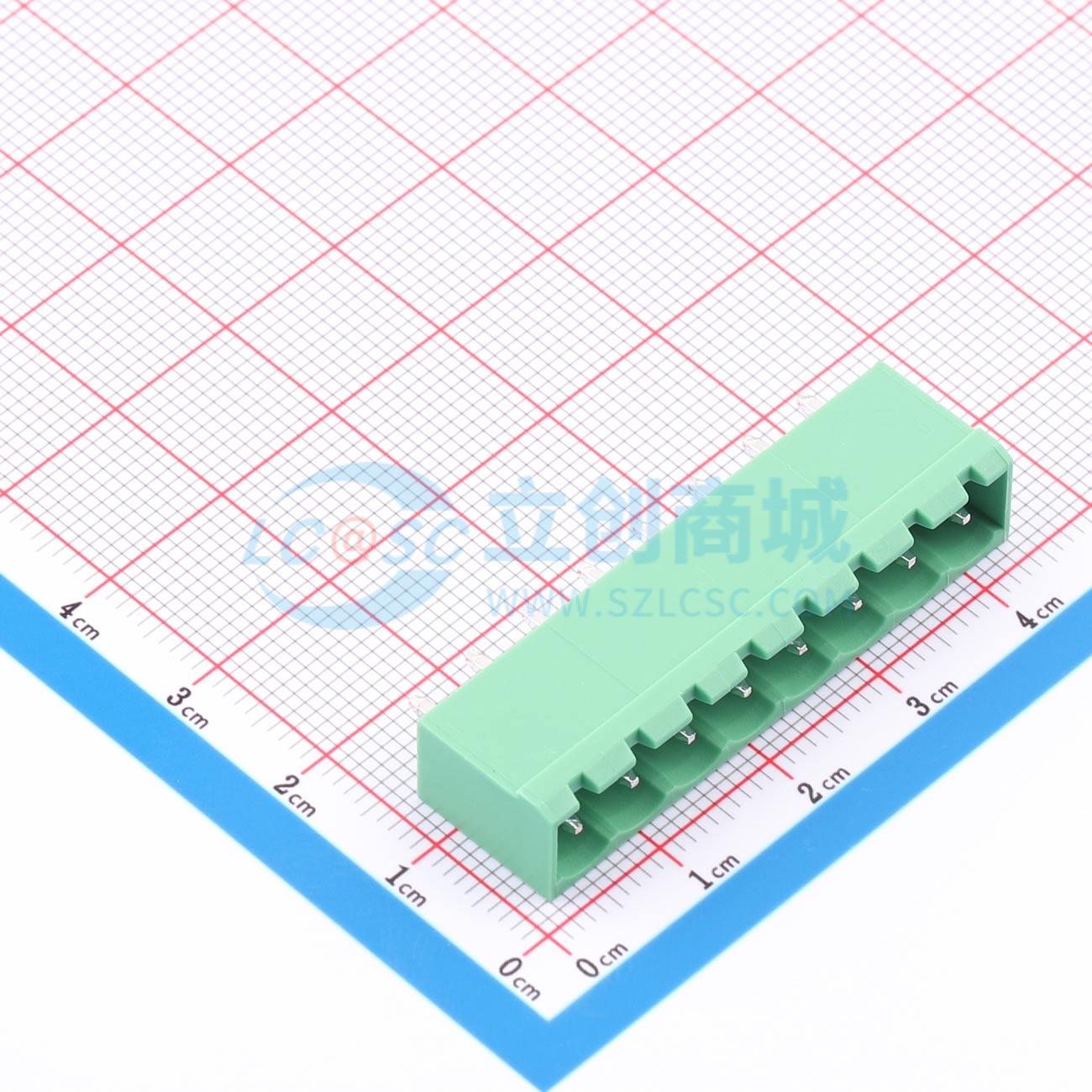 点击查看大图 MX2EDGVC-5.08-8P-14实物图