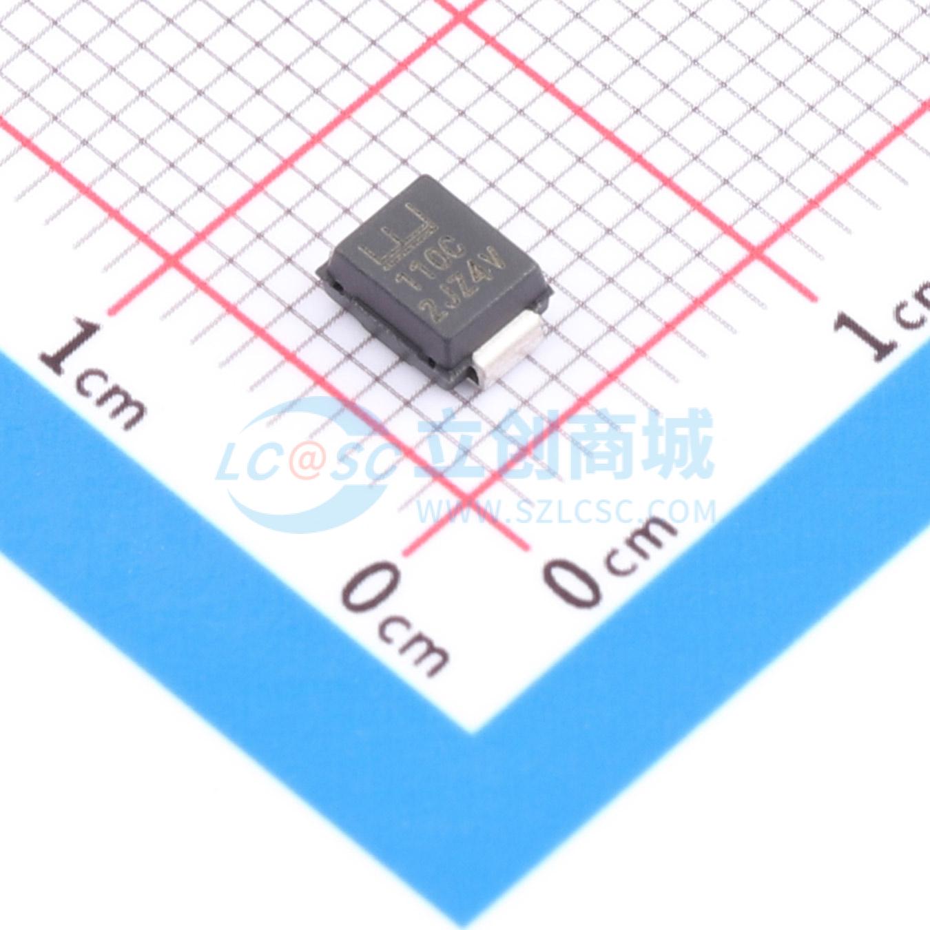 点击查看大图 TPSMB110CA实物图