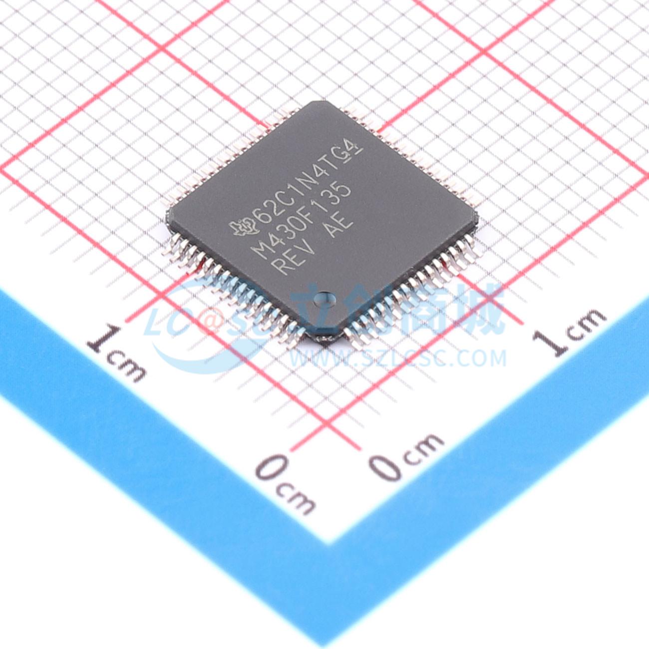 点击查看大图 MSP430F135IPAG实物图
