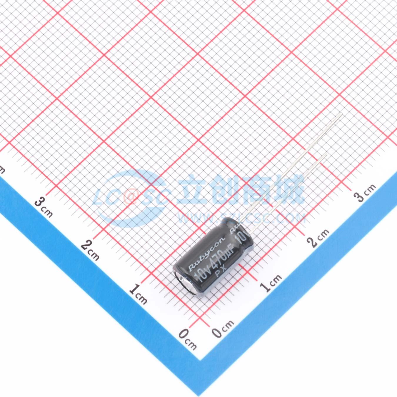 点击查看大图 10PX470MEFC6.3X11实物图