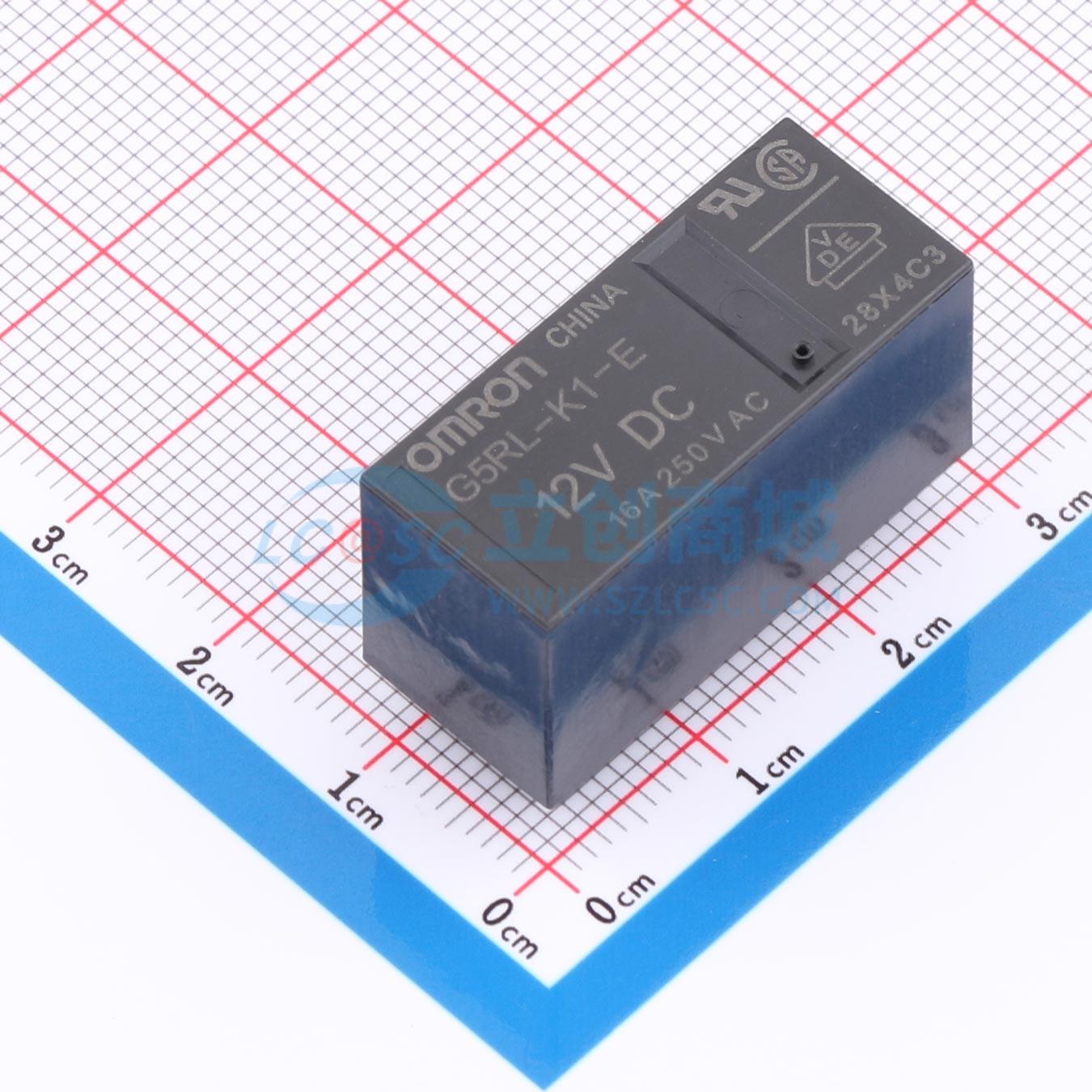 点击查看大图 G5RL-K1-E-DC12实物图