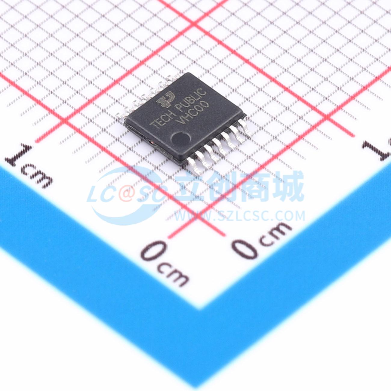 点击查看大图 MC74VHC00DTR2G-TP实物图