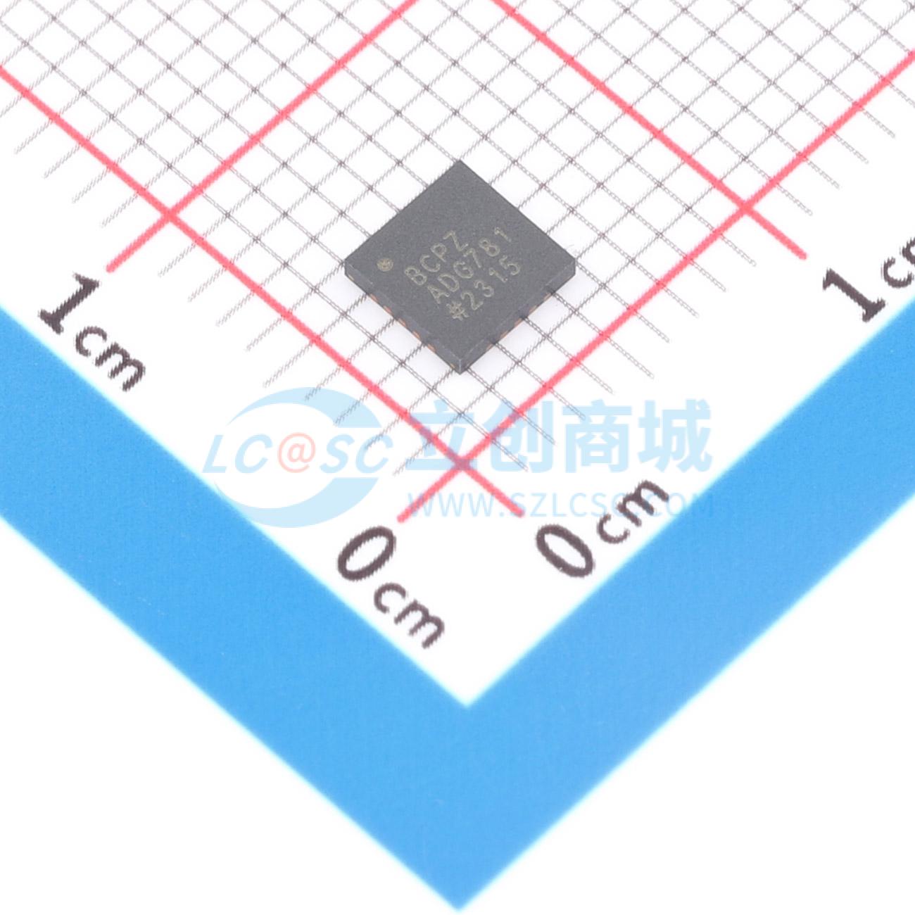 点击查看大图 ADG781BCPZ-REEL7实物图