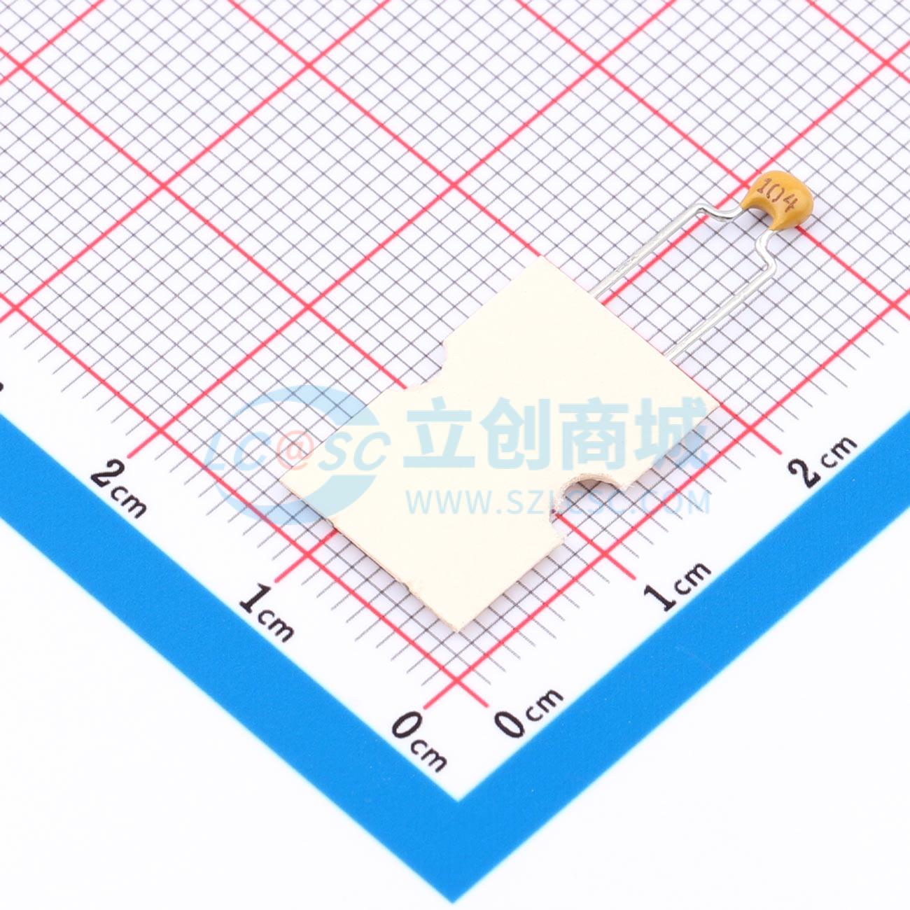 点击查看大图 C322C104K1R5TA7301实物图