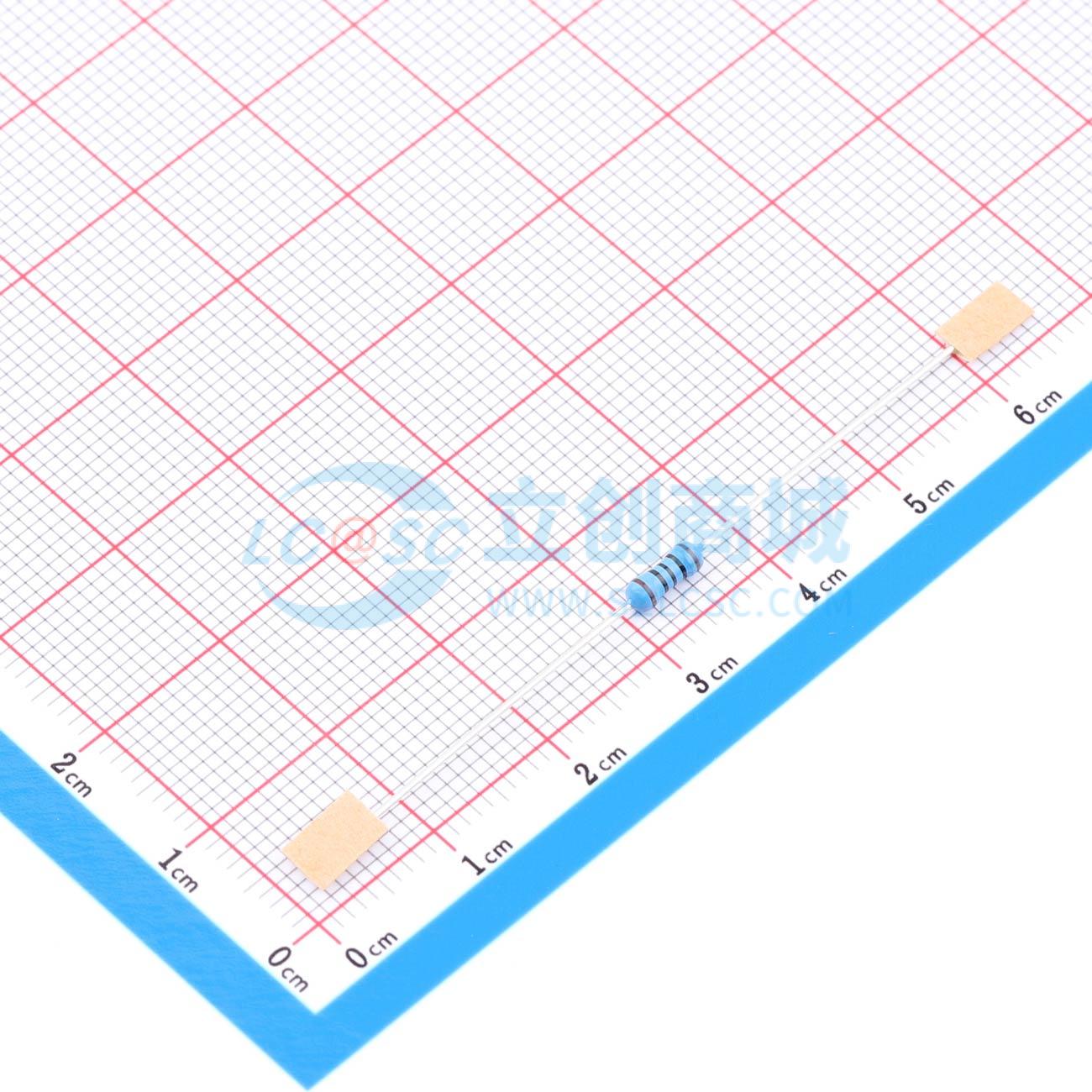 点击查看大图 MFR-25FTF52-100R实物图