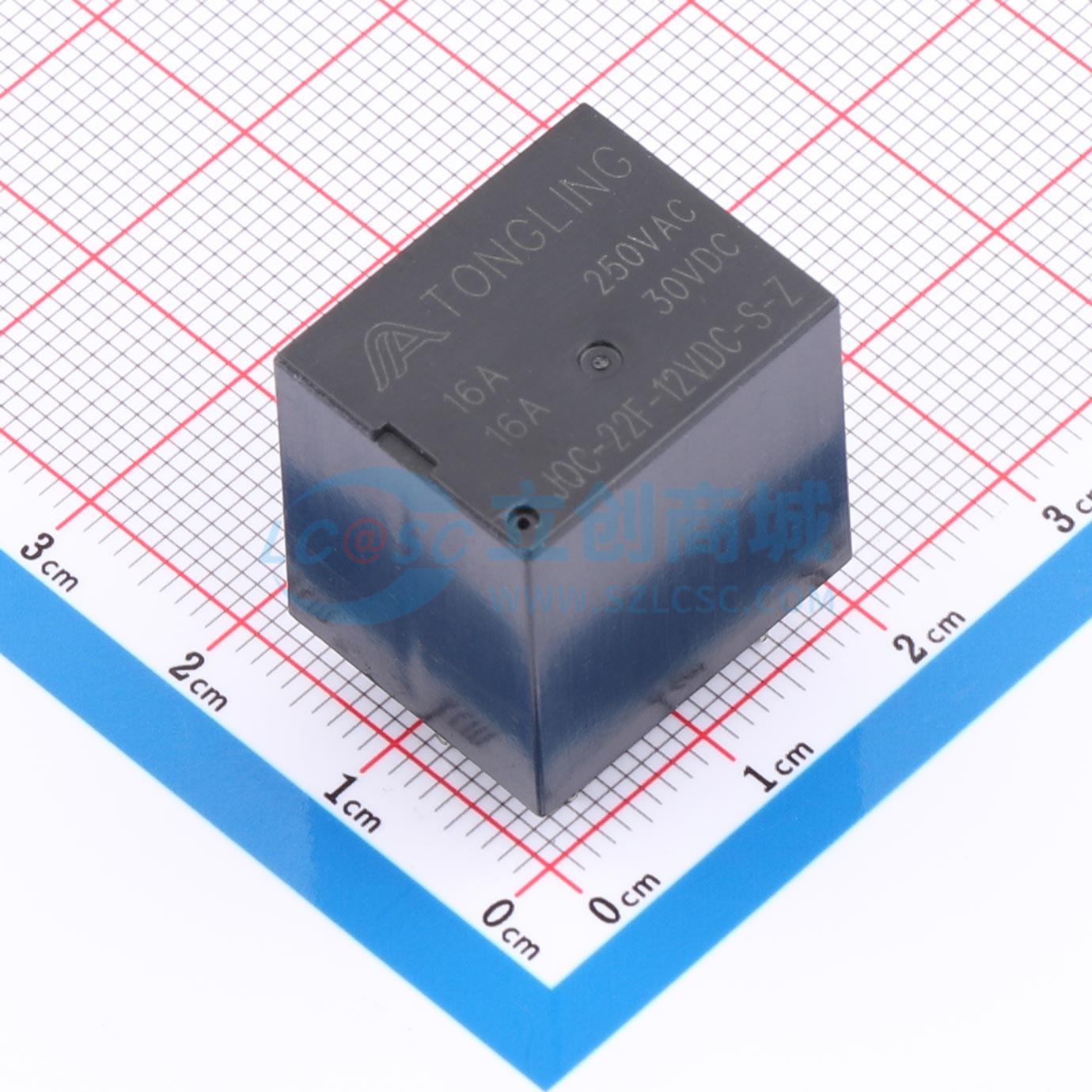 点击查看大图 JQC-22F-12VDC-S-Z实物图