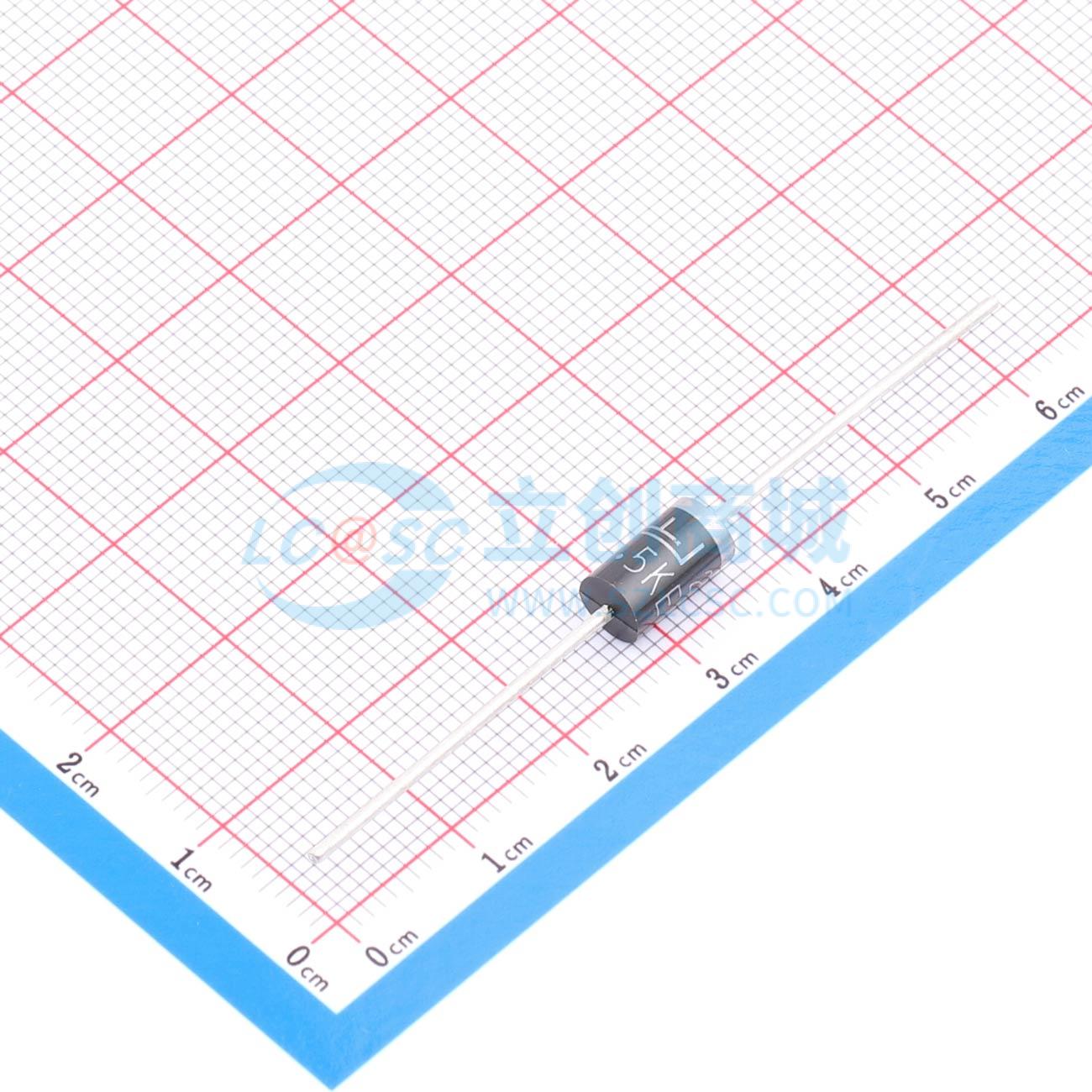点击查看大图 1.5KE100A-B实物图