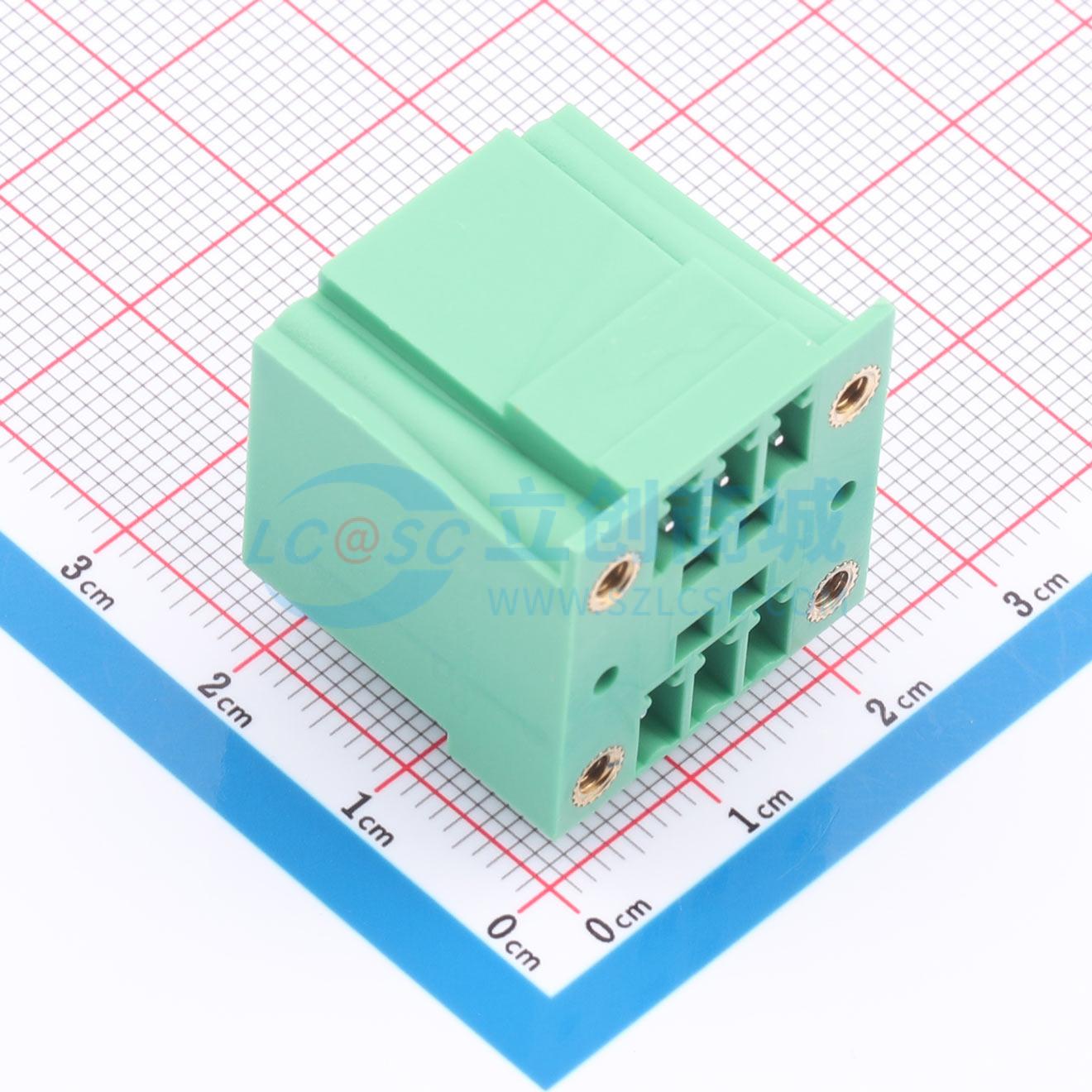点击查看大图 MX15EDGRHM-3.81-2x3P-14实物图