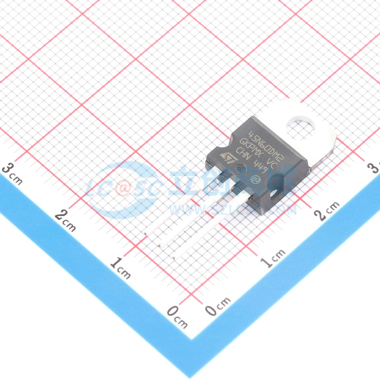 点击查看大图 STP45N60DM2AG实物图