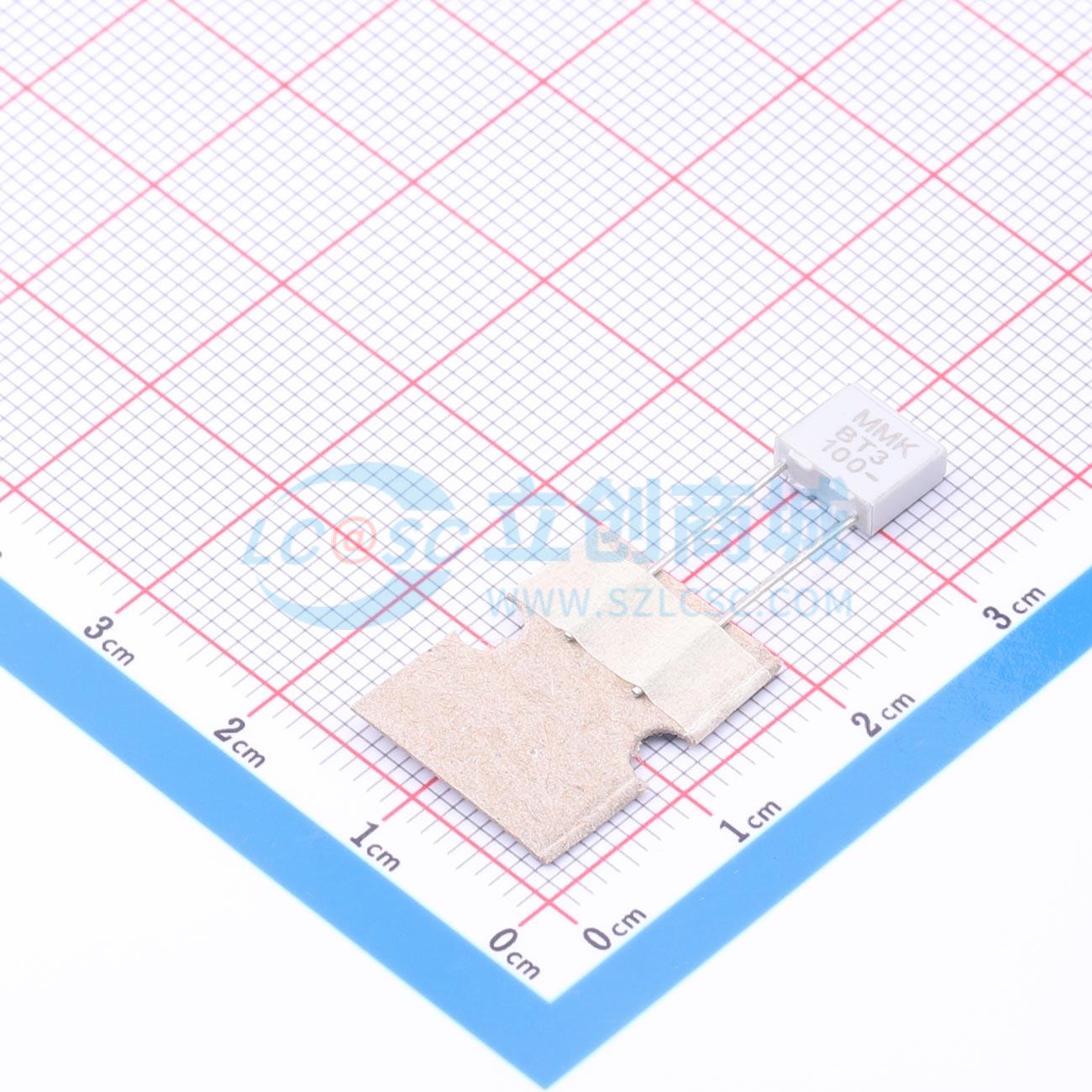 点击查看大图 MMK5182J100J01L16.5TA18实物图