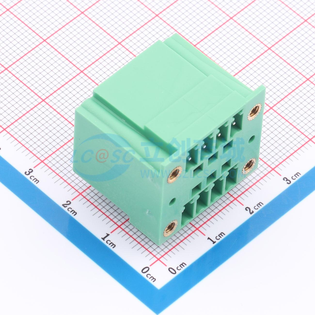 点击查看大图 MX15EDGRHM-3.81-2x4P-14实物图