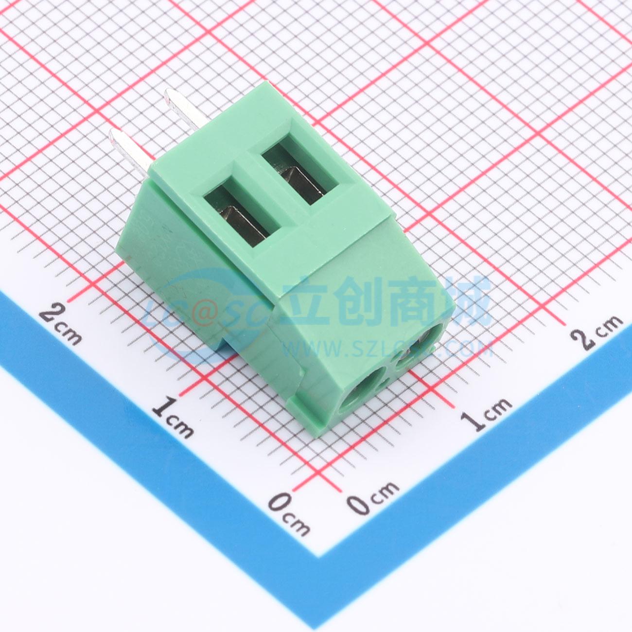 点击查看大图 MX129V-5.08-2P-14-00AH实物图