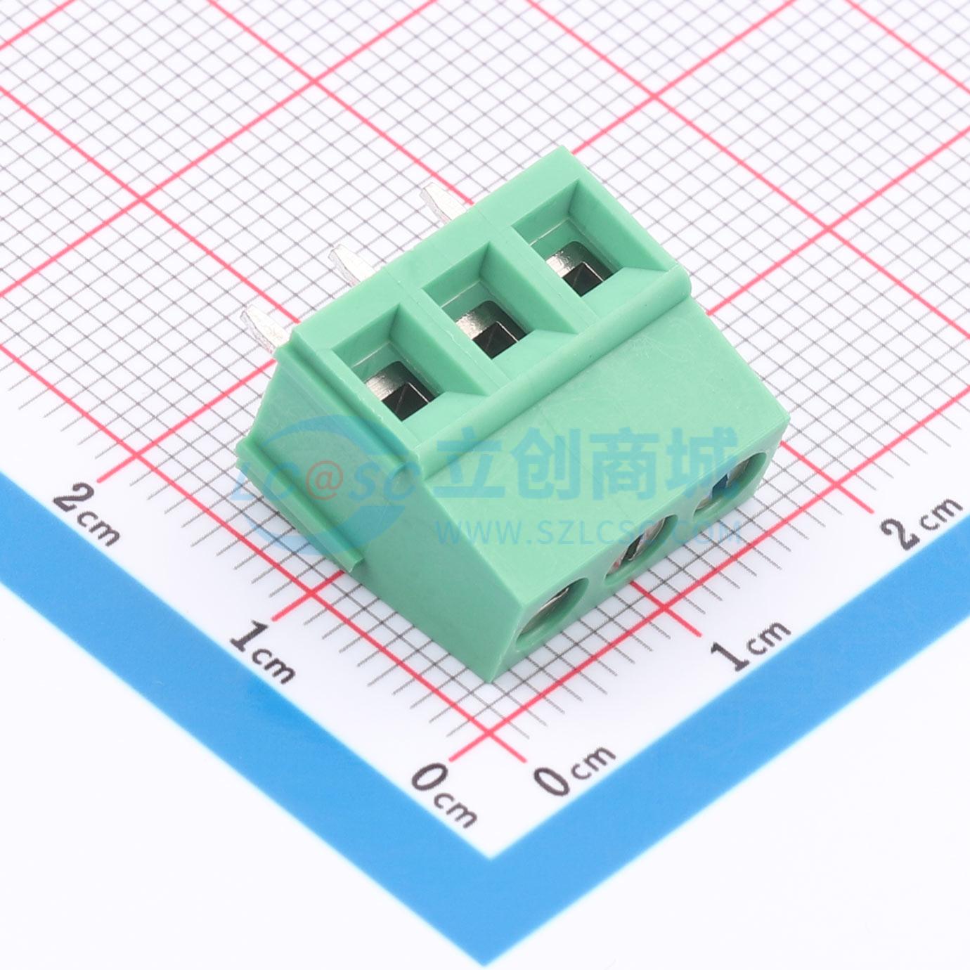 点击查看大图 MX128V-5.08-3P-14-00AH实物图