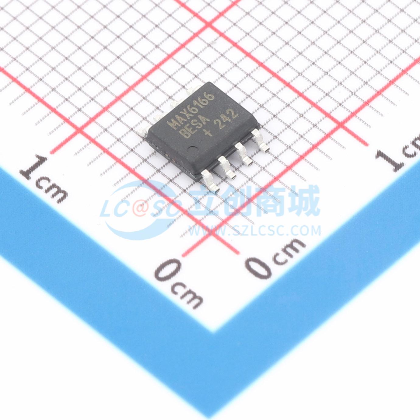 点击查看大图 MAX6166BESA+实物图