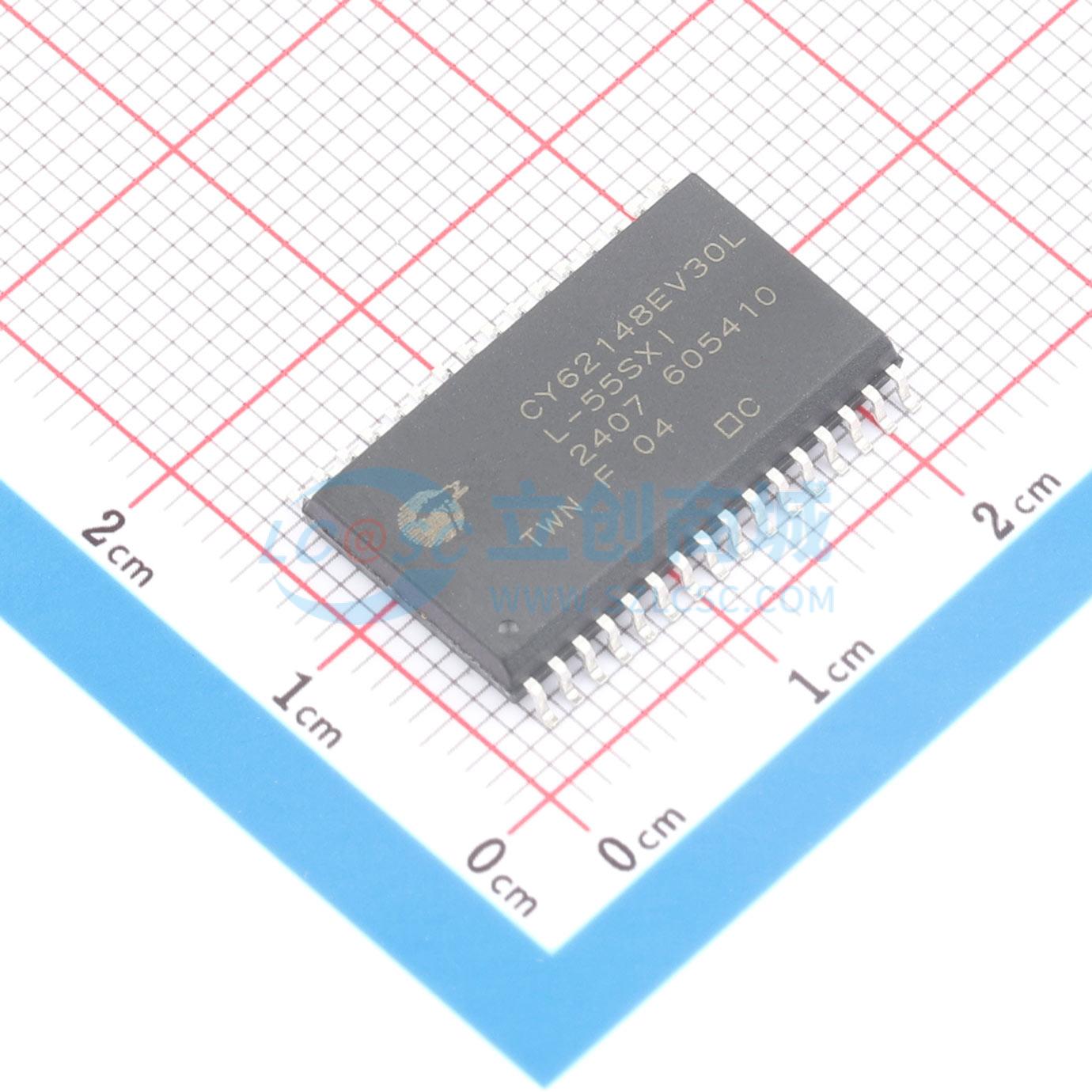 点击查看大图 CY62148EV30LL-55SXI实物图