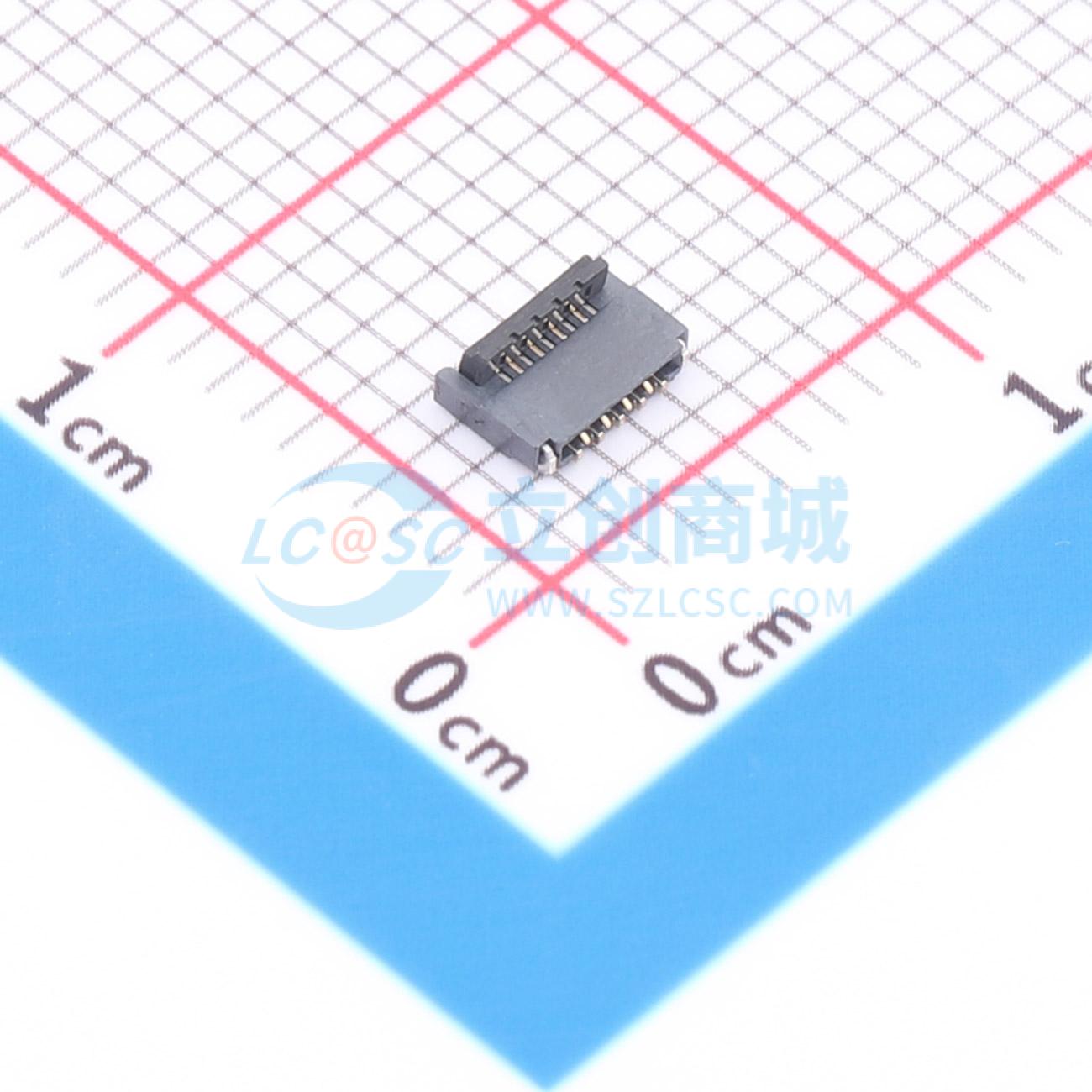 点击查看大图 LXW-FPC35C-9S-0.3SH-01实物图