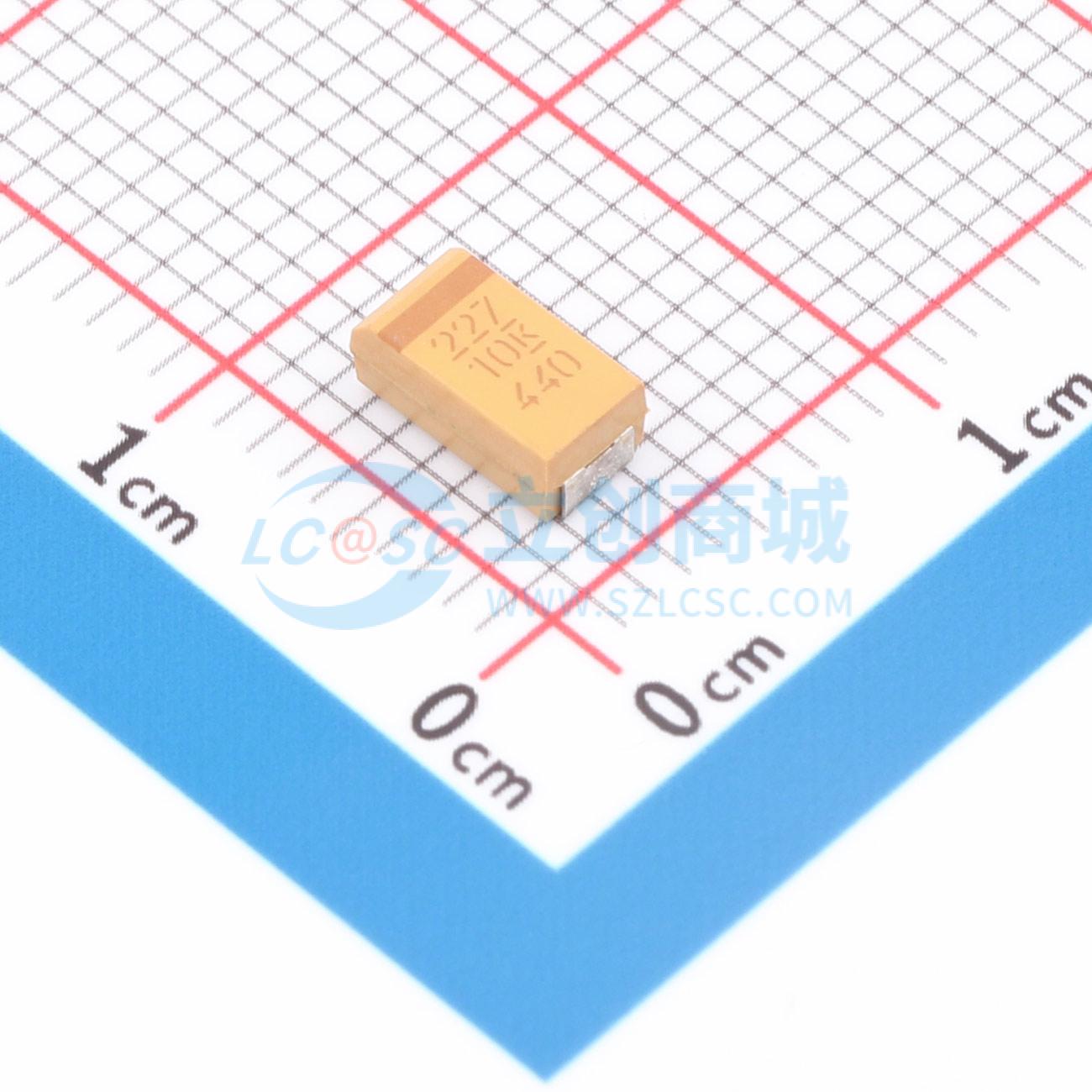 点击查看大图 T491C227M010AT实物图