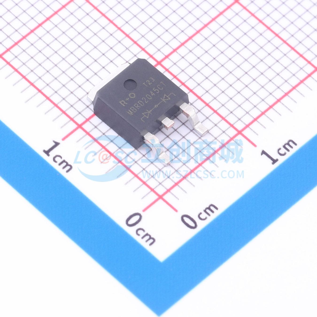 点击查看大图 MBRD2045CT实物图