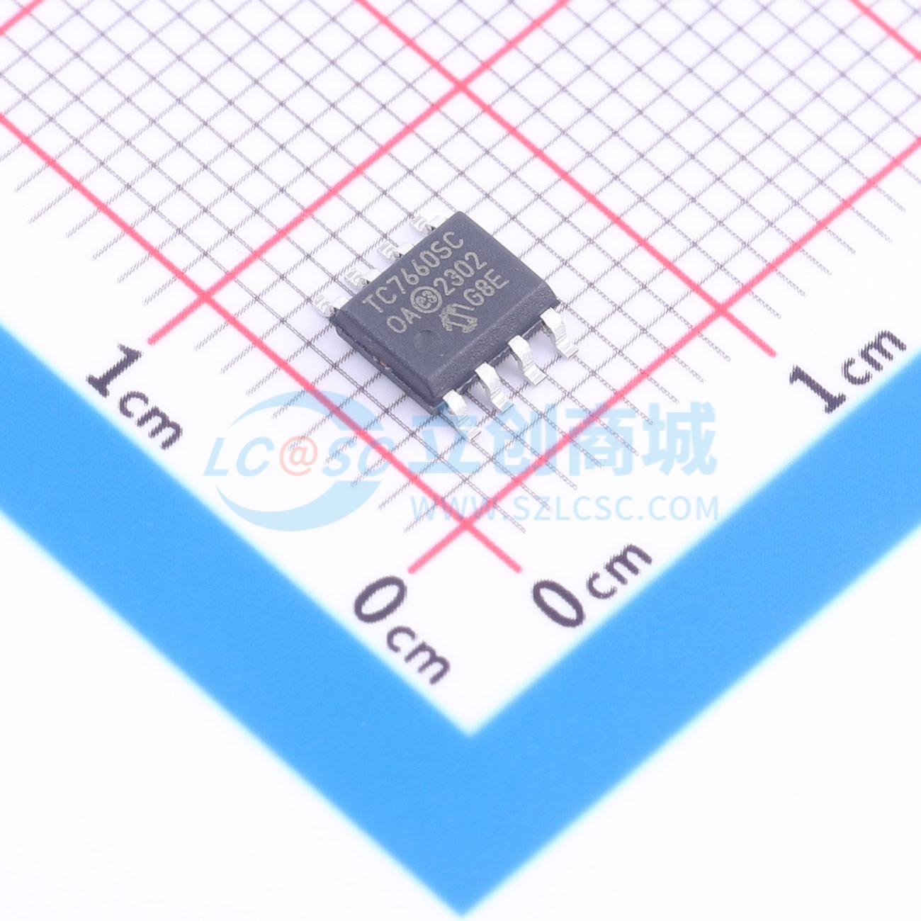 点击查看大图 TC7660SCOA713实物图