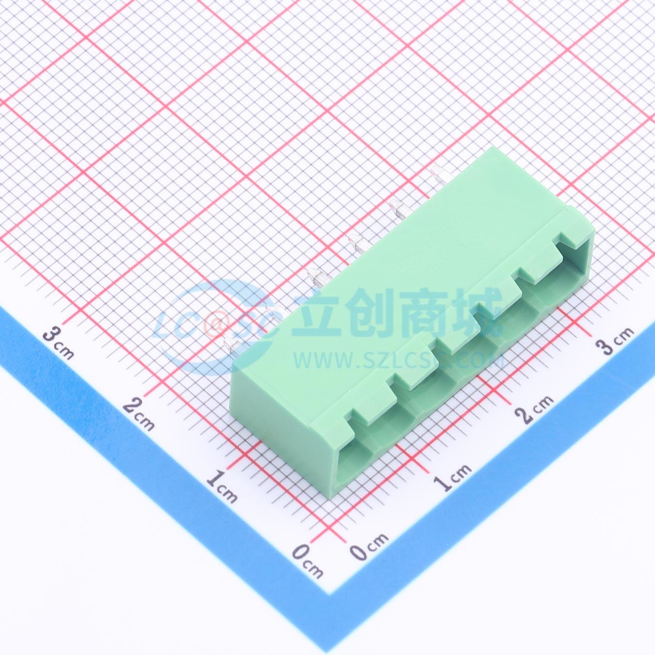 点击查看大图 LAIL-PTB5.08-6P-GN-01-ZC实物图