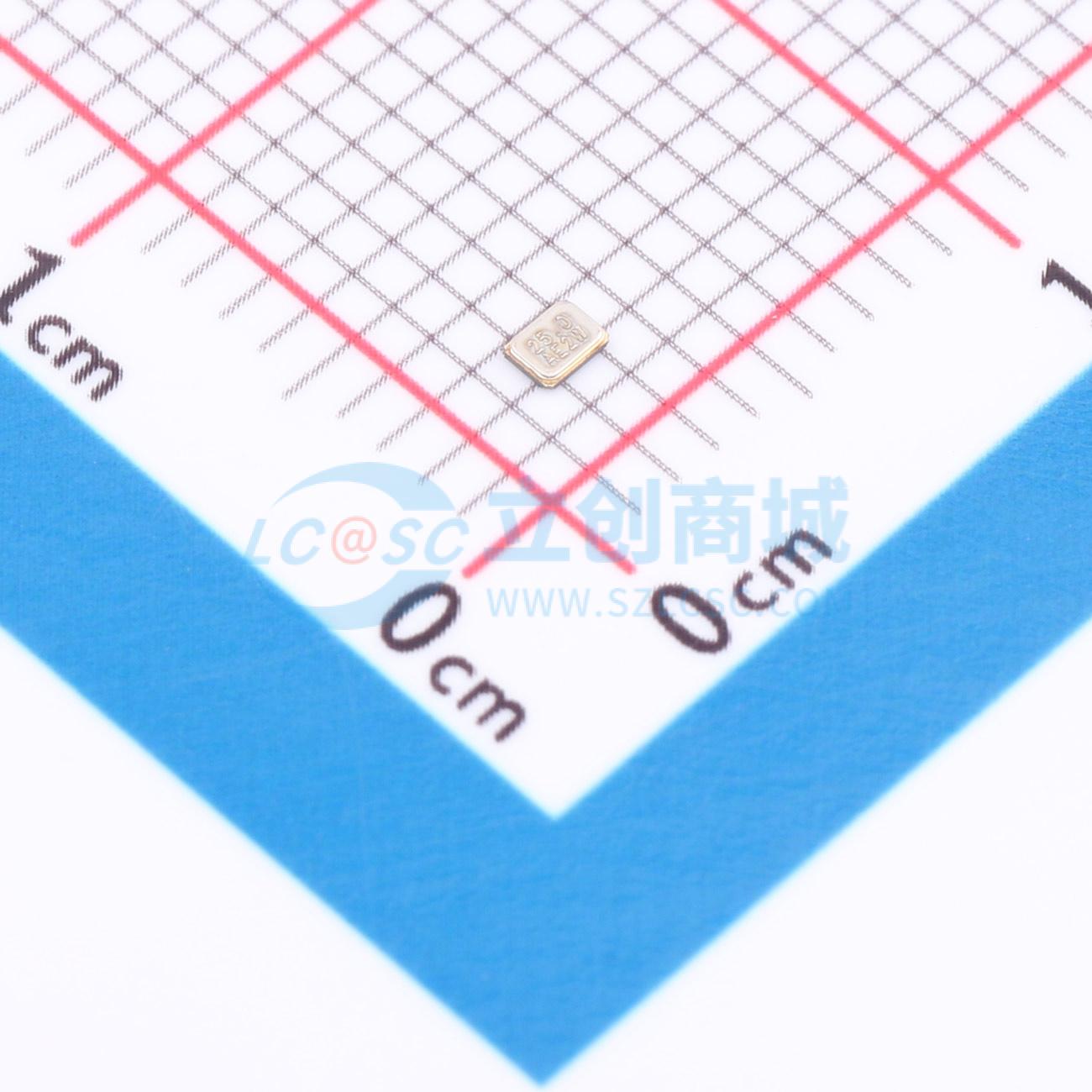 点击查看大图 ABM12W-25.0000MHZ-8-B1U-T3实物图