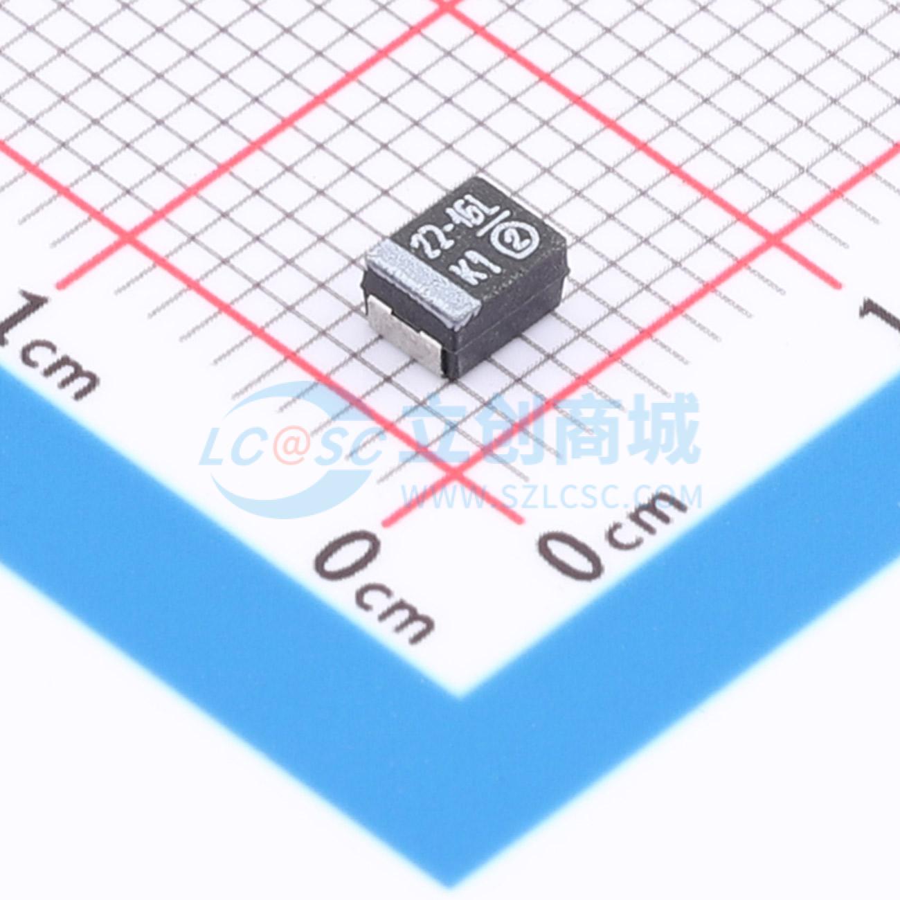 点击查看大图 TR3B226M016C0700实物图