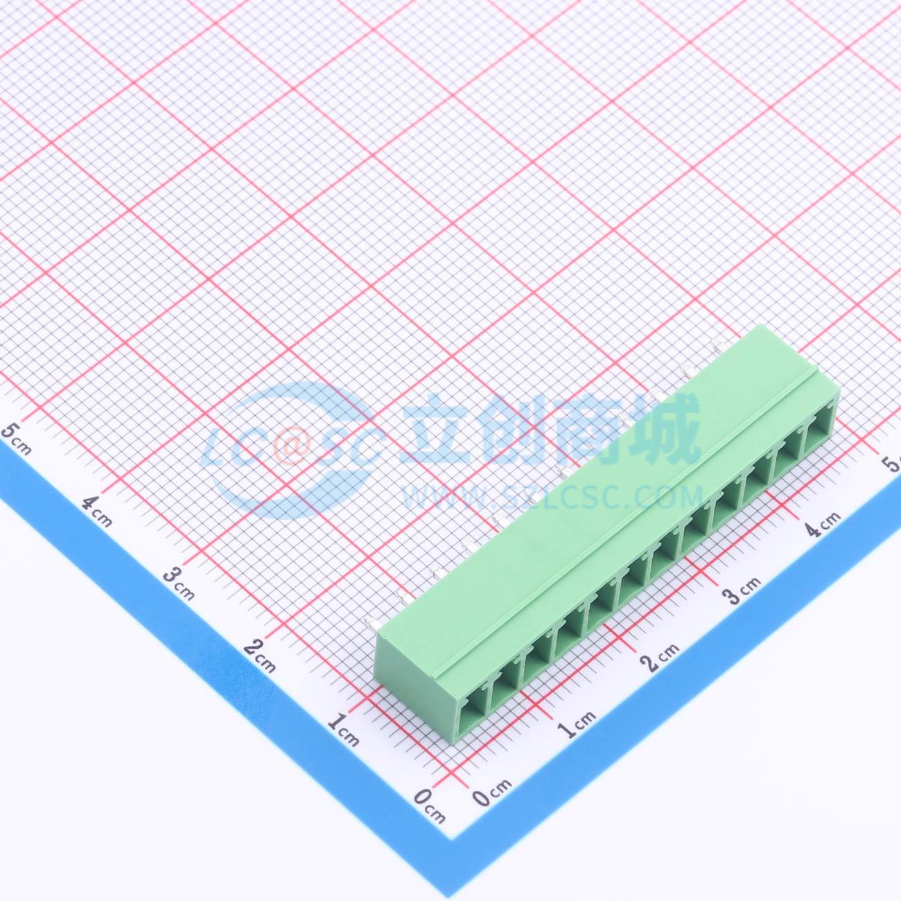 点击查看大图 LAIL-PTB3.81-12P-GN-01-ZC实物图