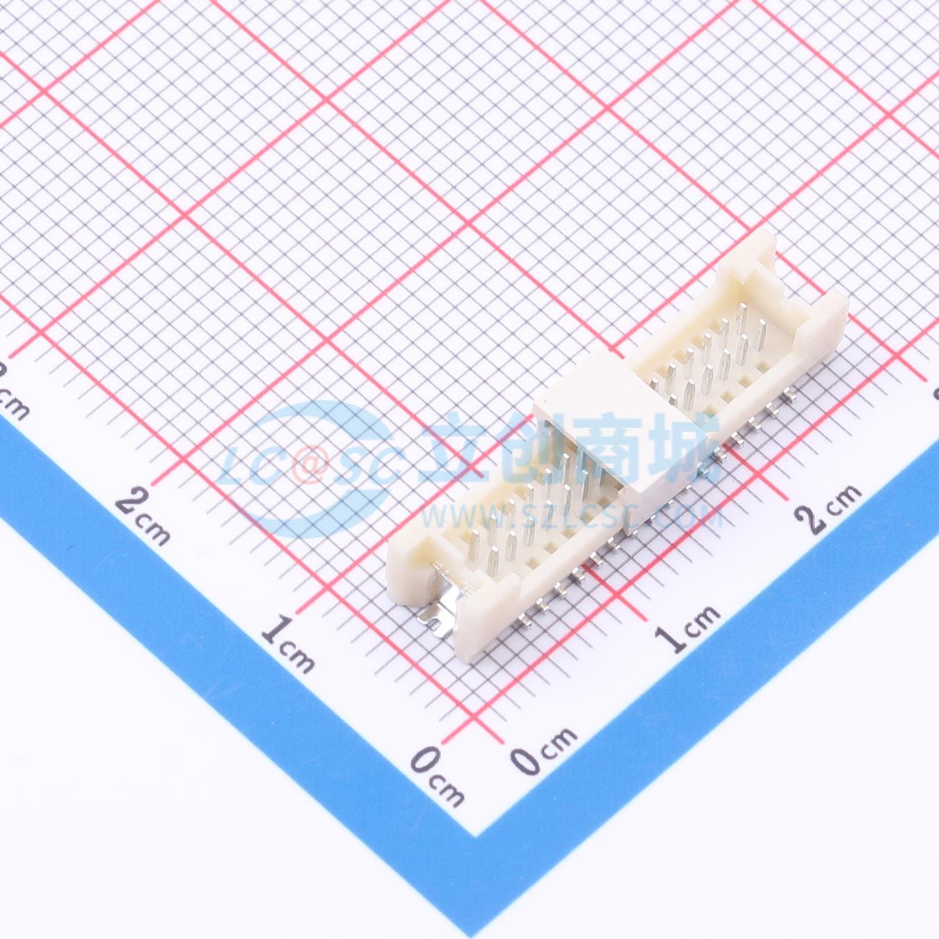 点击查看大图 BX-DF1.25-2-16PLT-R实物图