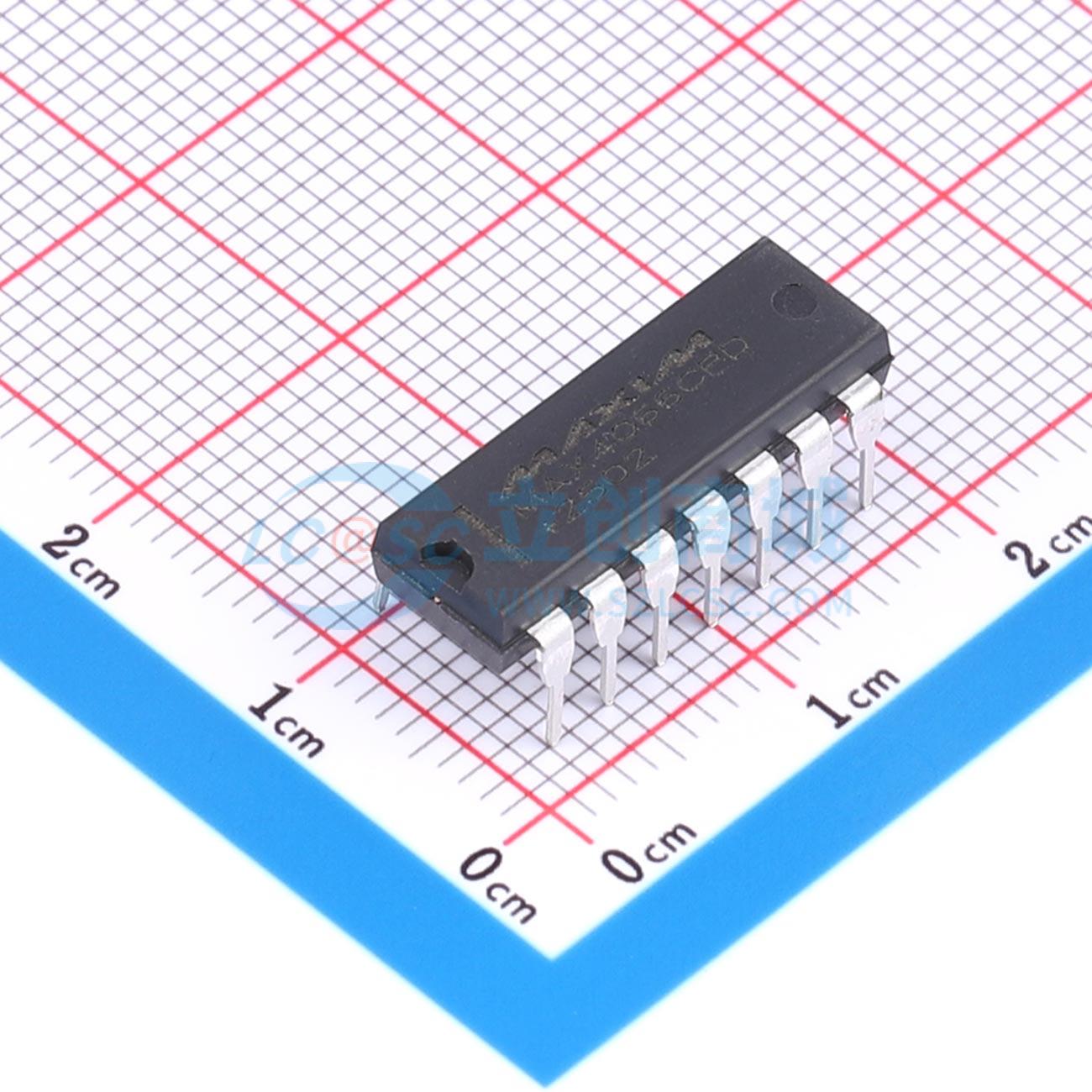 点击查看大图 MAX4066CPD+实物图