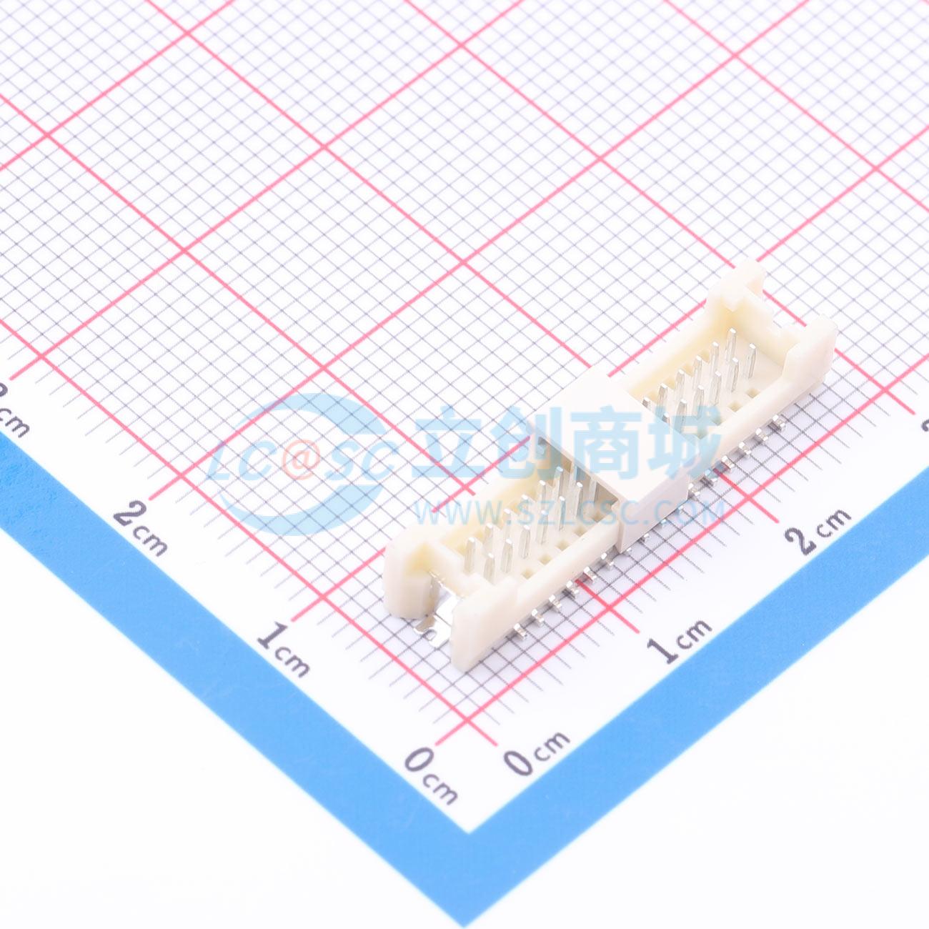 点击查看大图 ZX-DF1.25-2-16PLT-R实物图