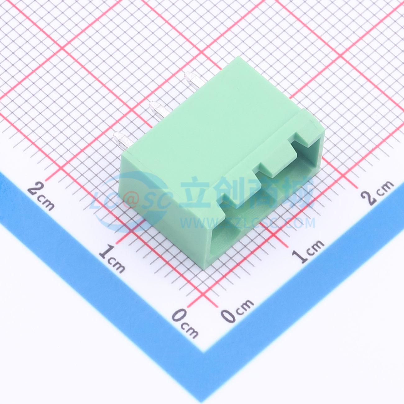 点击查看大图 LAIL-PTB5.08-3P-GN-01-ZC实物图