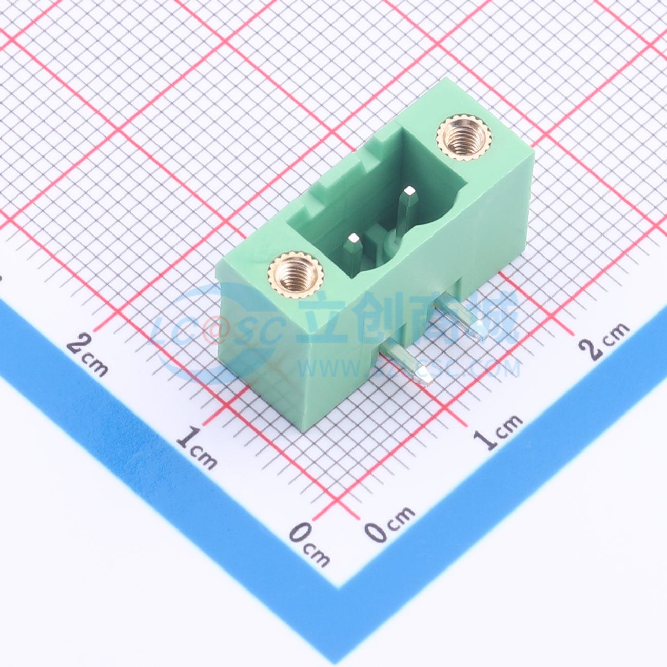 点击查看大图 LAIL-PTB5.08-2P-GN-03S-WC实物图