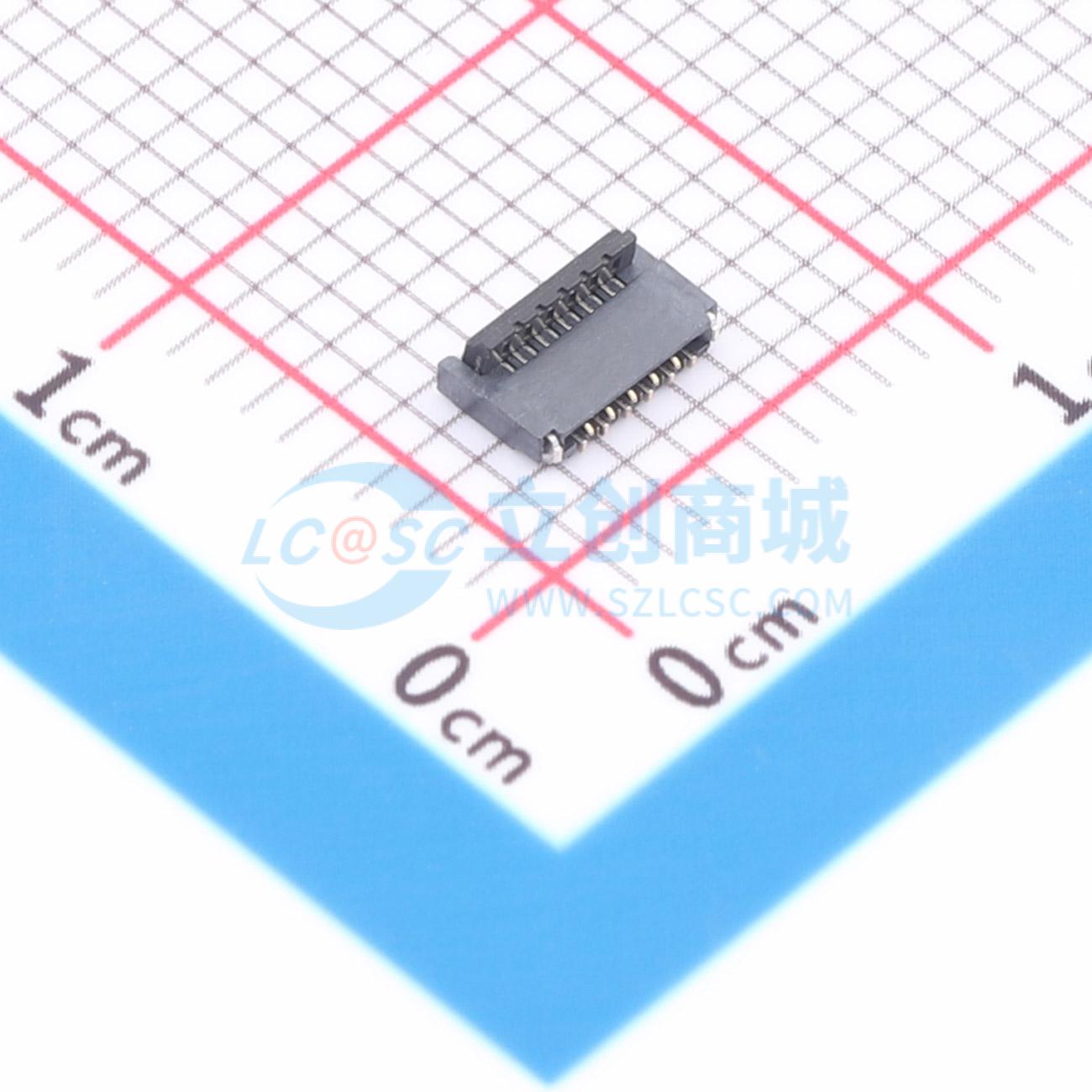 点击查看大图 LXW-FPC35C-11S-0.3SH-01实物图