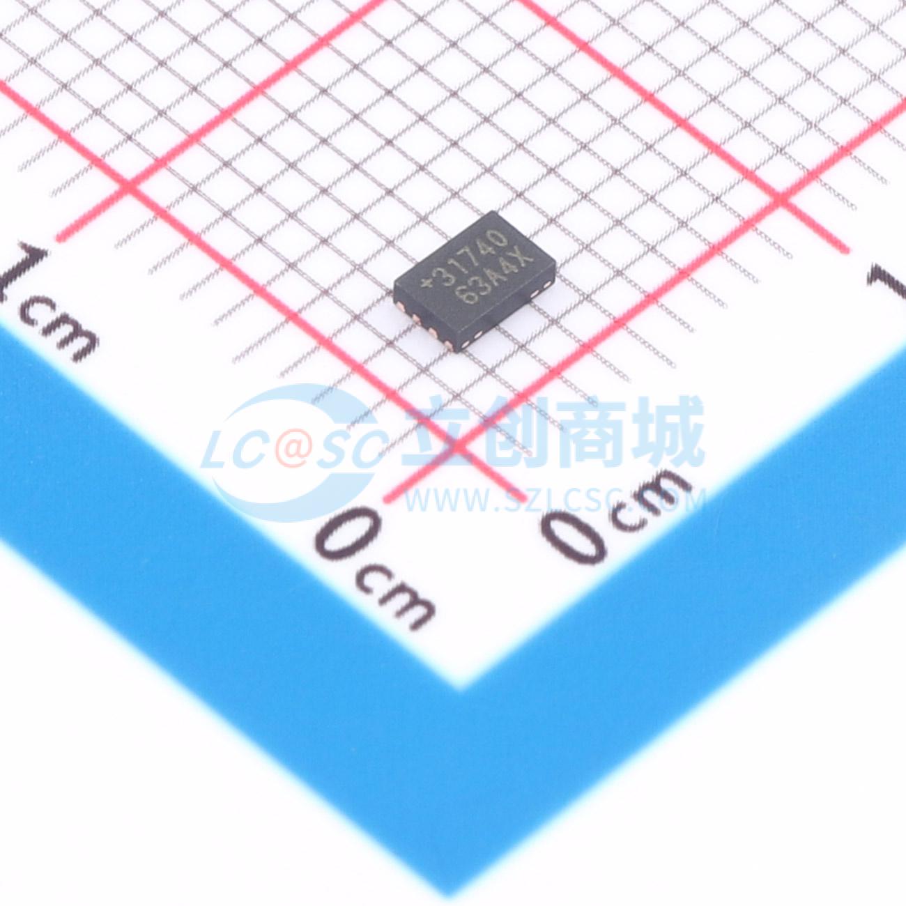 点击查看大图 MAX31740ATA+T实物图