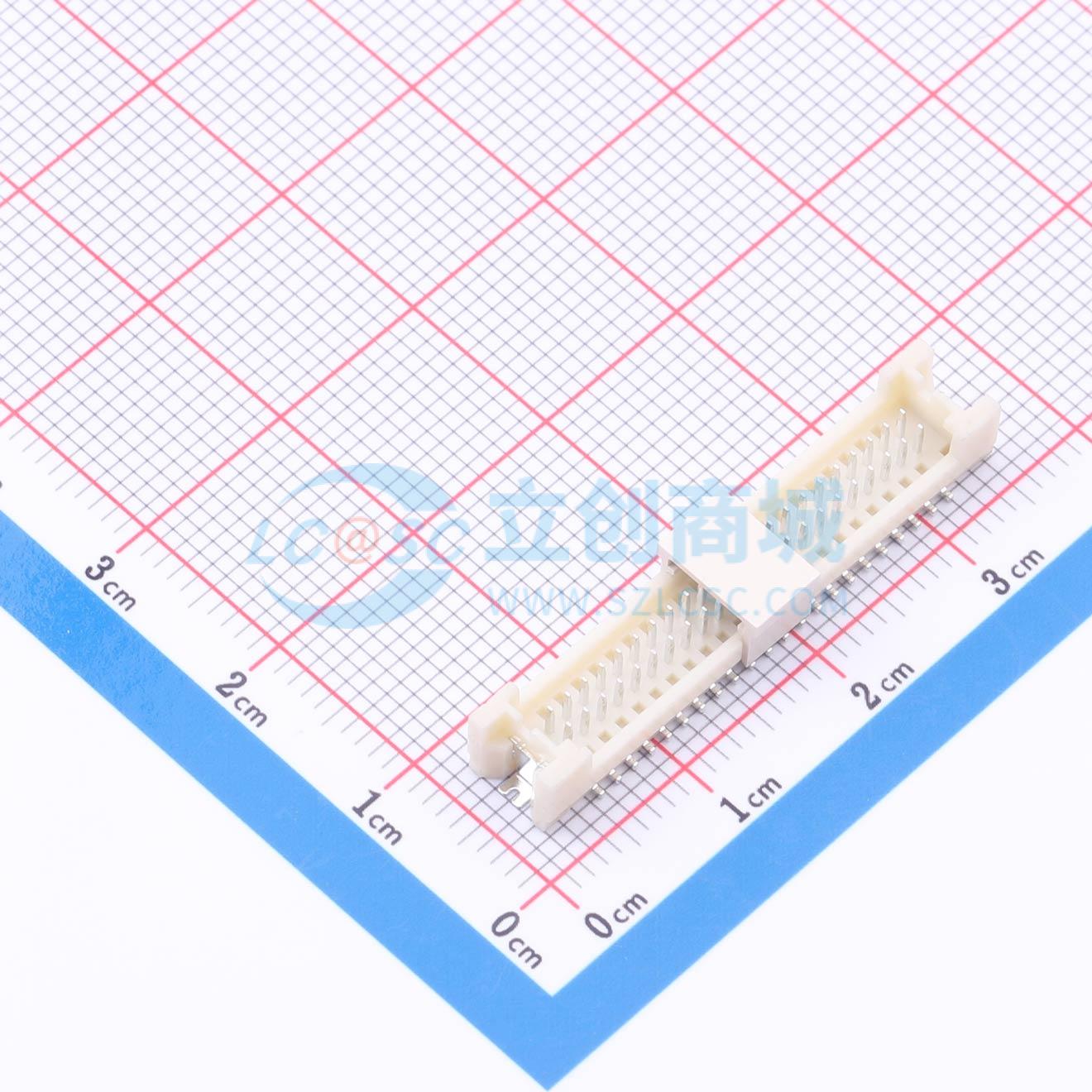 点击查看大图 BX-DF1.25-2-22PLT-R实物图