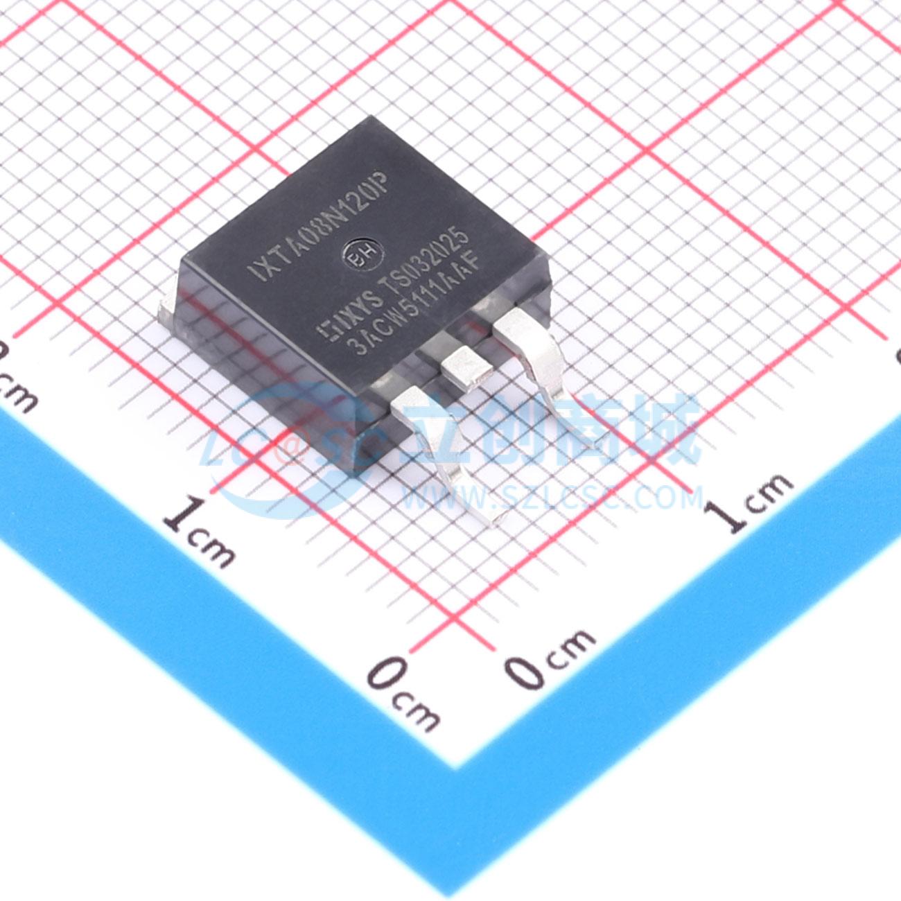 点击查看大图 IXTA08N120P实物图