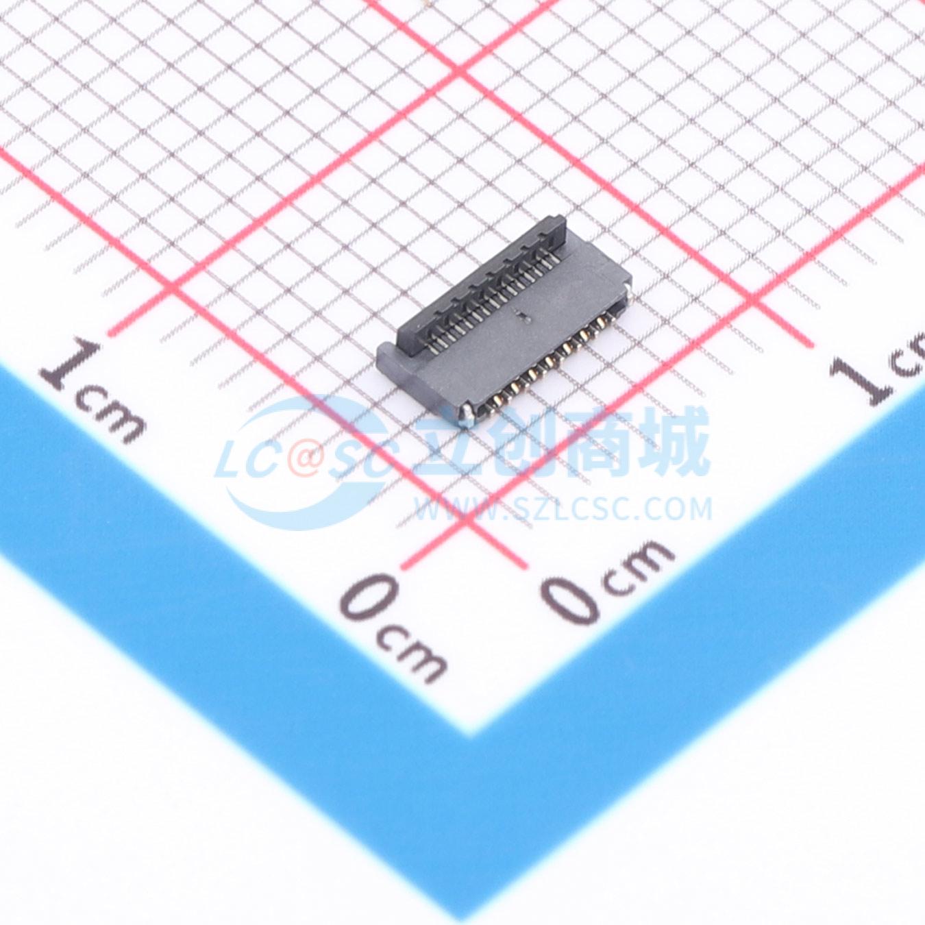 点击查看大图 LXW-FPC35C-15S-0.3SH-01实物图