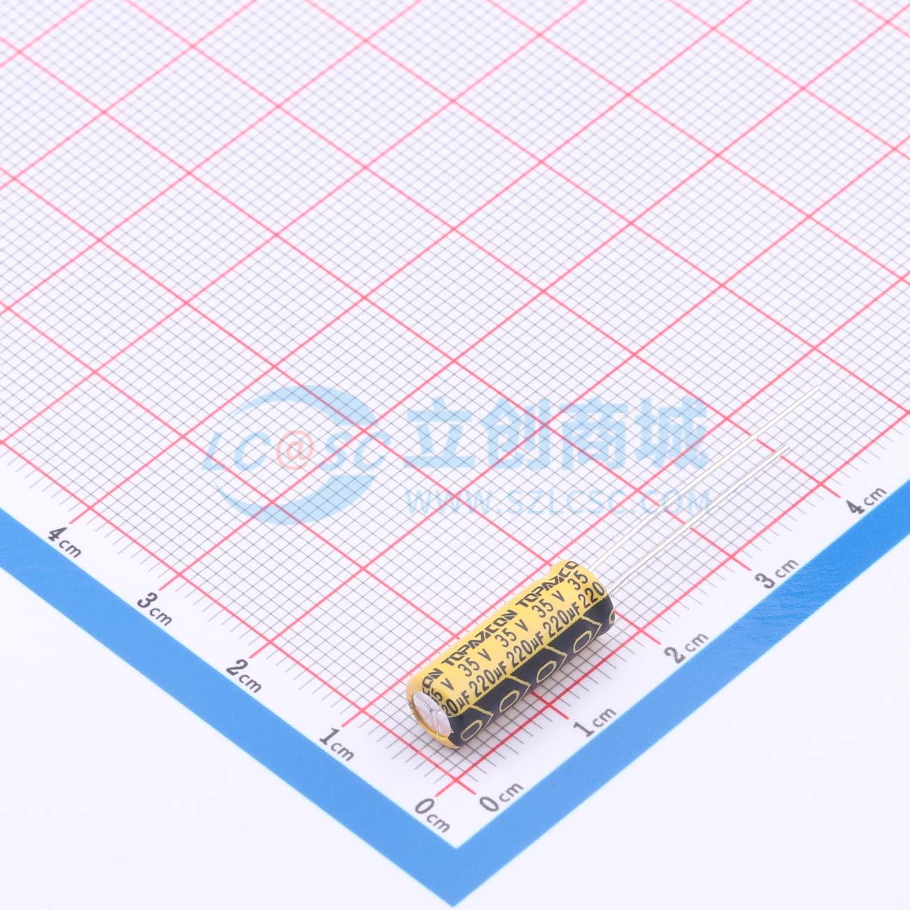 点击查看大图 ELJ1V221M061600Y实物图