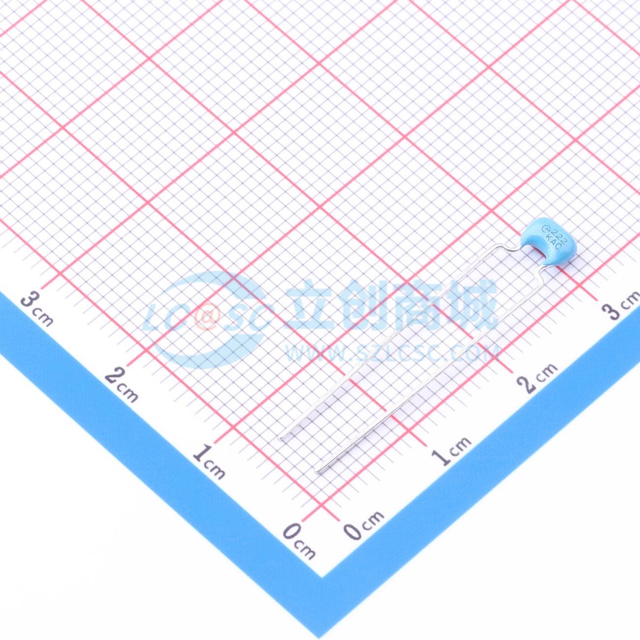 点击查看大图 RDER73A222K2K1H03B实物图