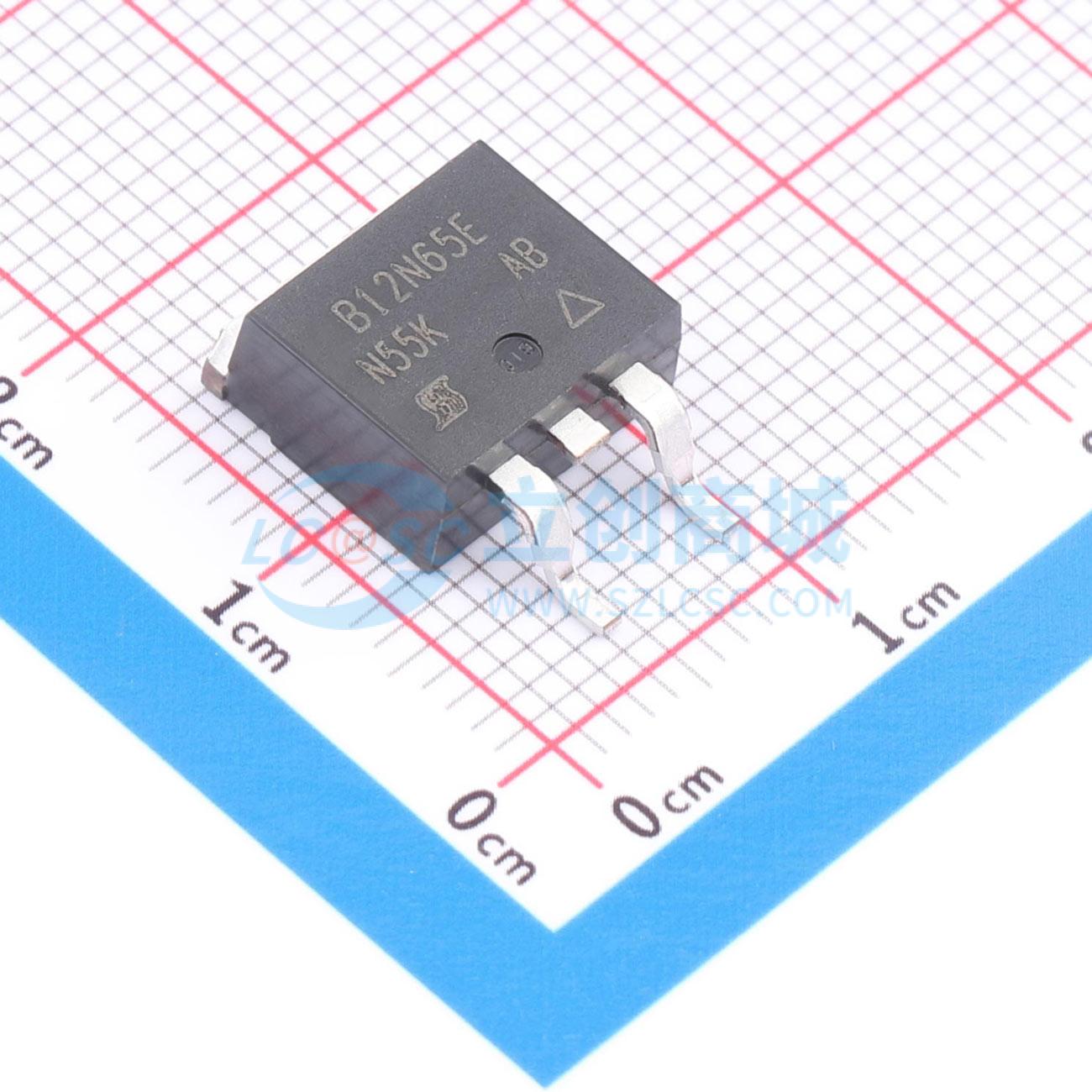 点击查看大图 SIHB12N65E-GE3实物图