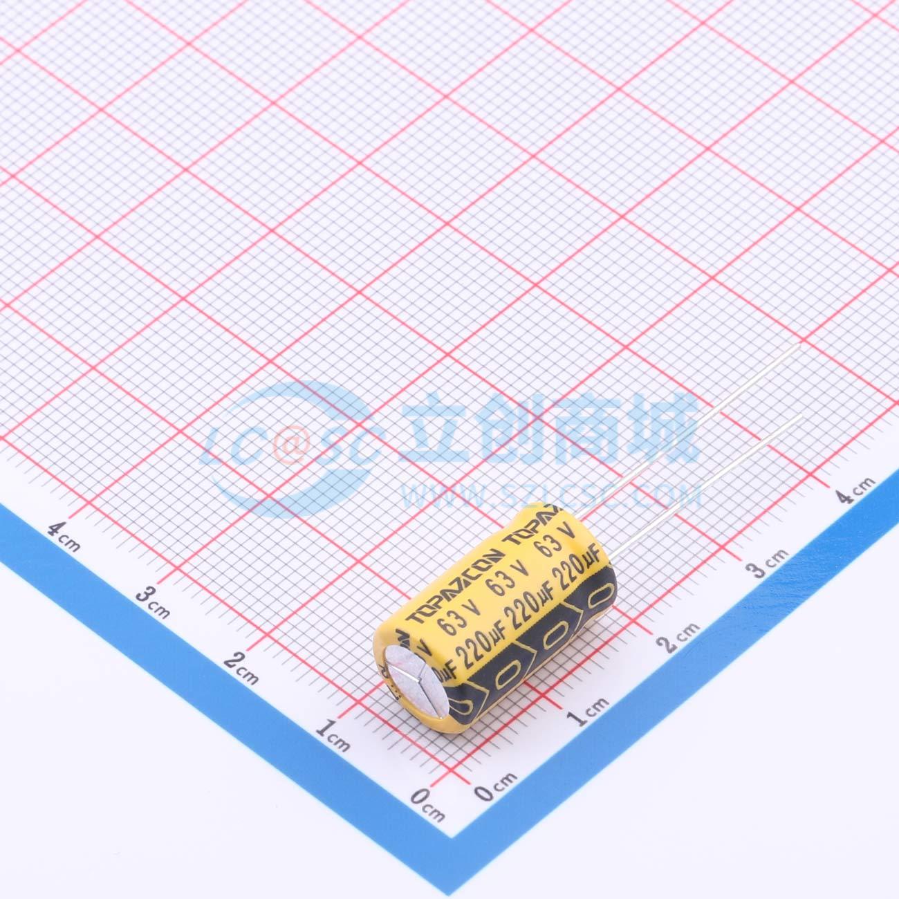点击查看大图 ELJ1J221M101600Y实物图