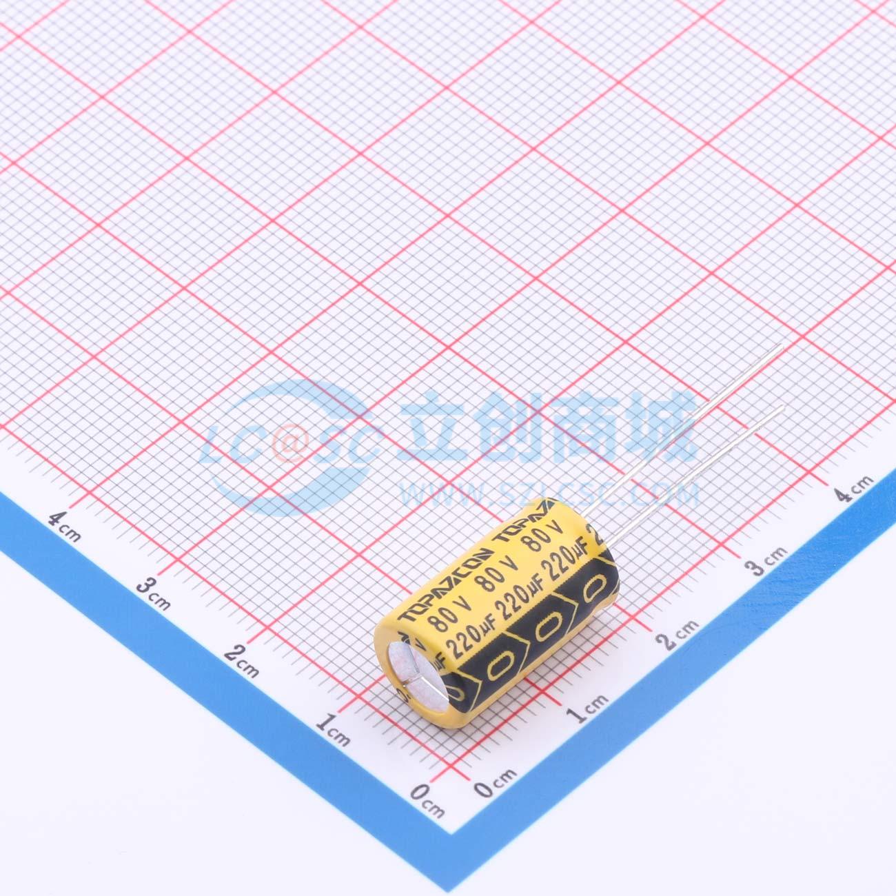 点击查看大图 ELJ1K221M101600Y实物图
