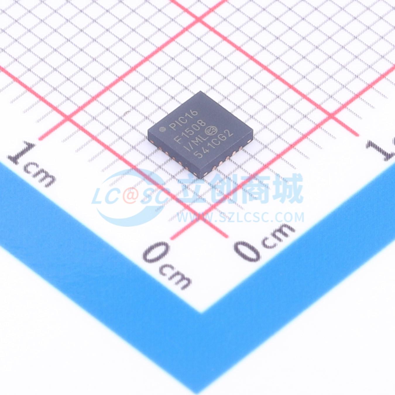 点击查看大图 PIC16F1508-I/ML实物图