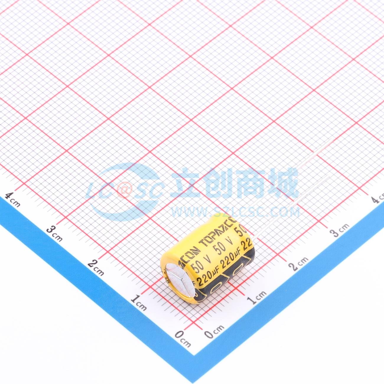 点击查看大图 ELJ1H221M101200Y实物图